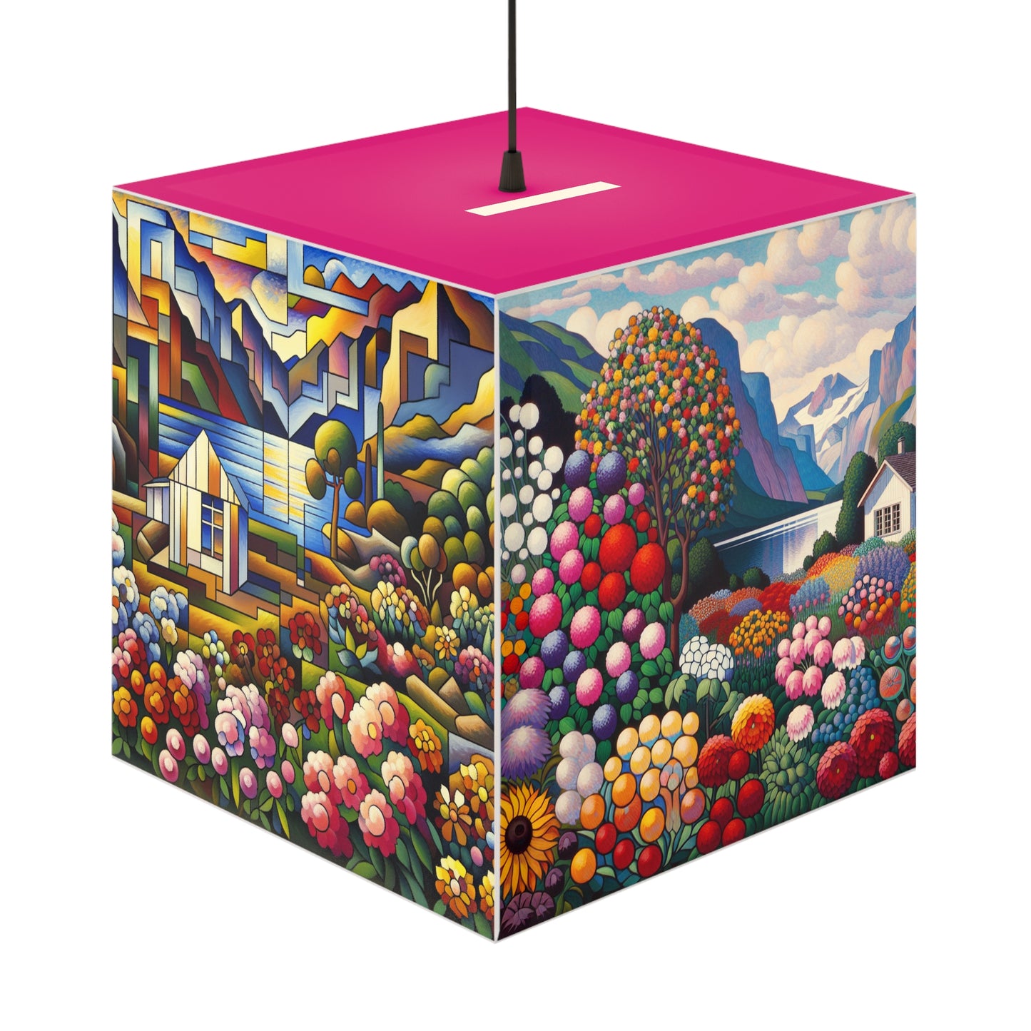 Simple Alluring Style Dreamy Light Cube Lamp
