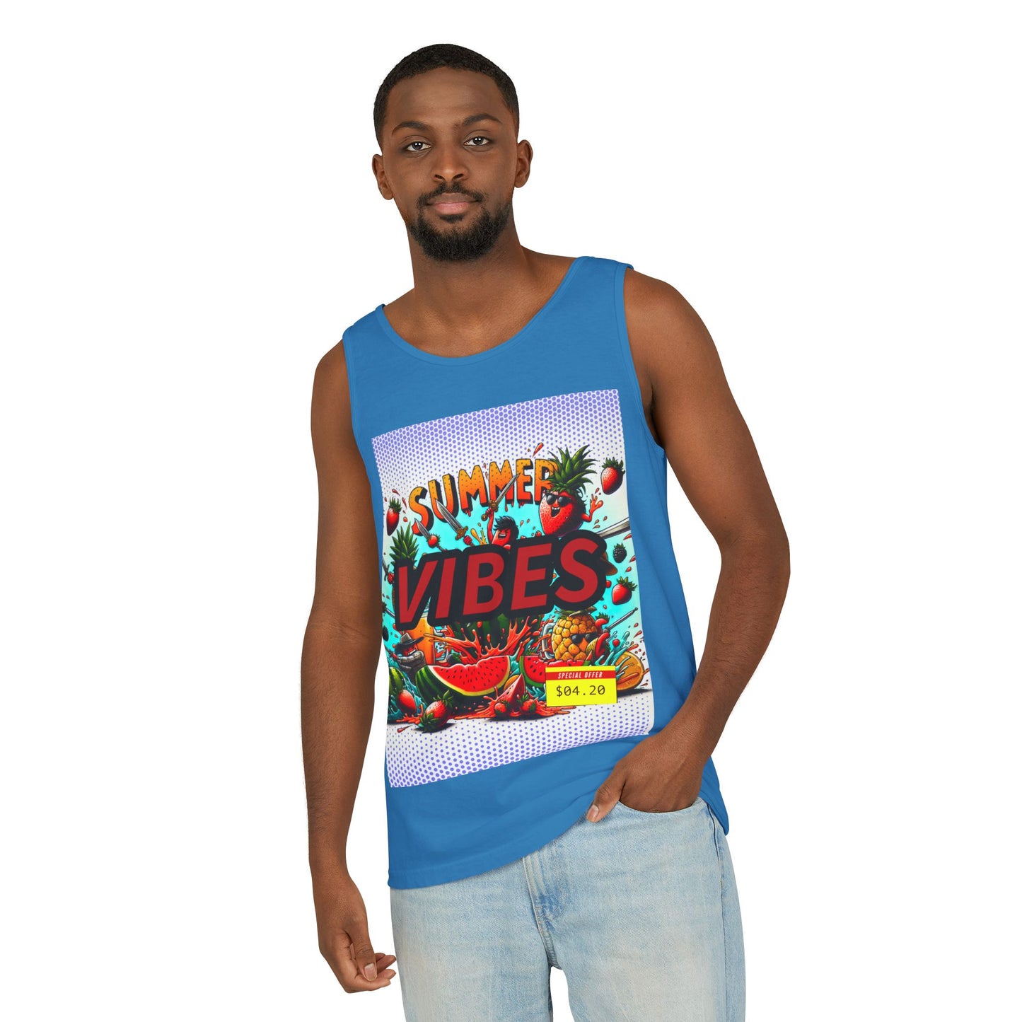 Summer Vibes Unisex Tank Top - Perfect for Beach Days & Festivals