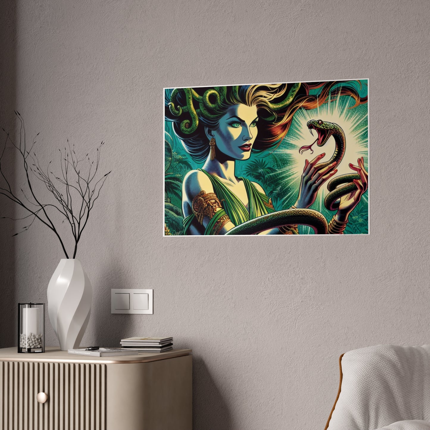 Snake Tamer Gloss Posters