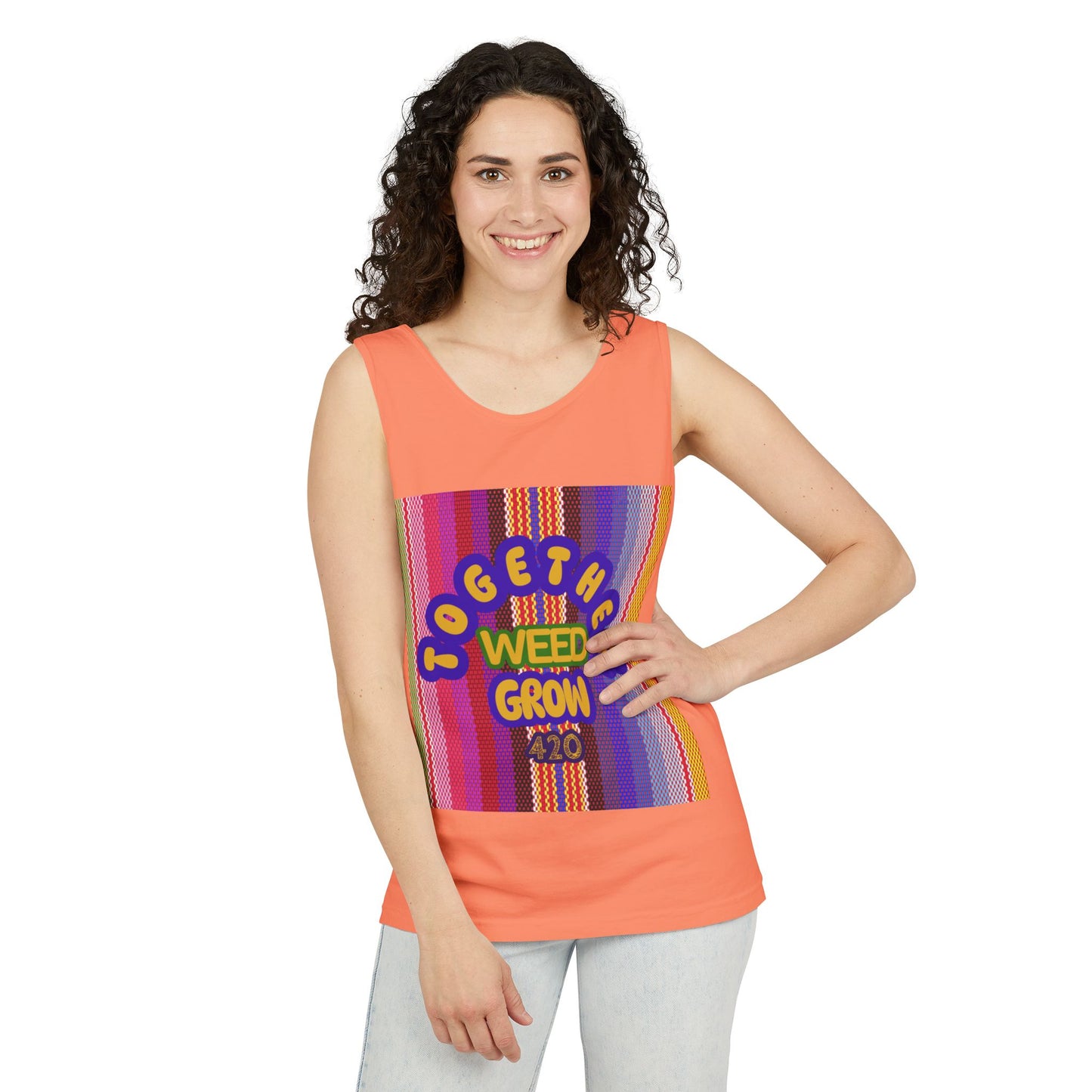 Together We Grow Unisex Tank Top - 420 Celebration Apparel