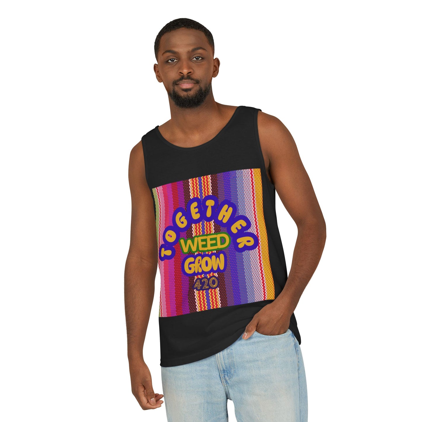 Together We Grow Unisex Tank Top - 420 Celebration Apparel