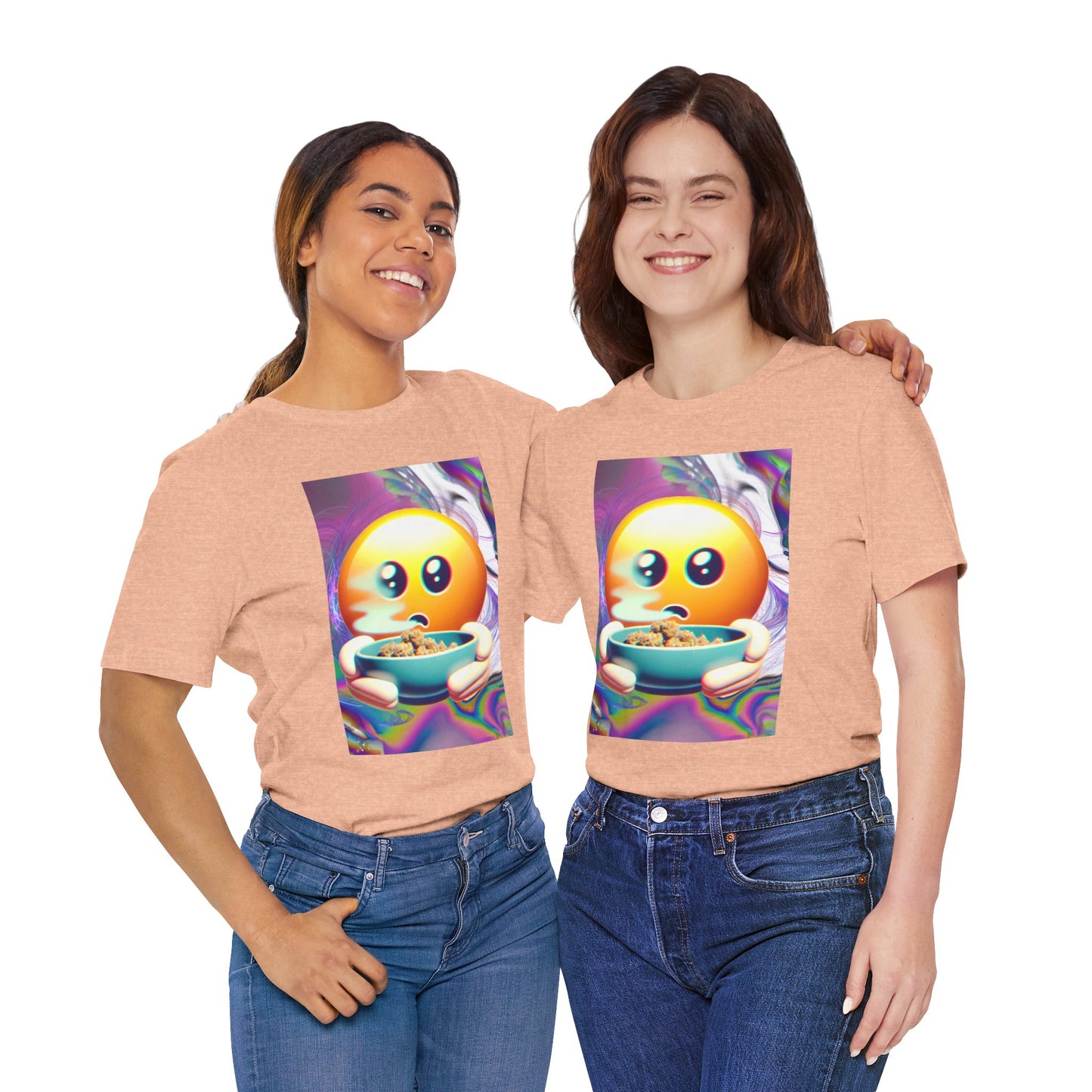 Vibrant Emoji Tee - Perfect for Casual Hangouts and Celebrations