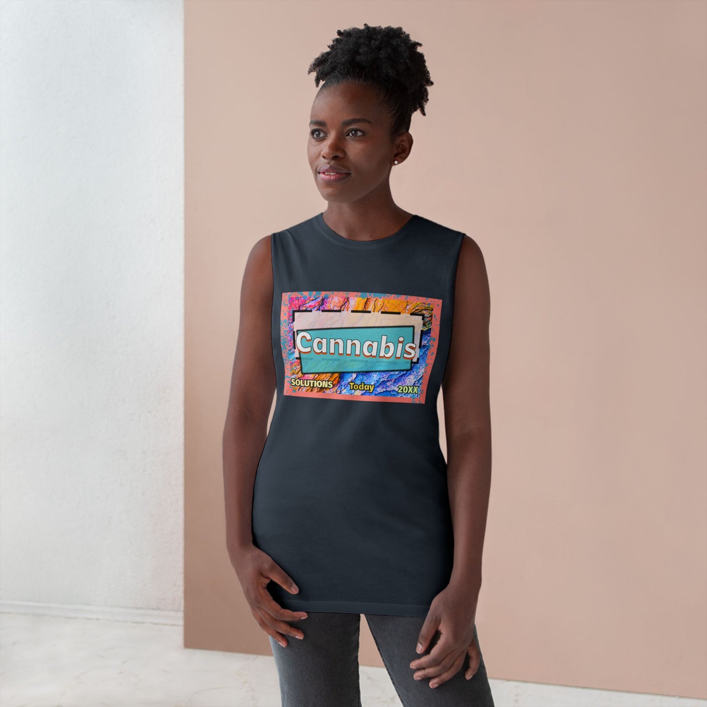 Colorful Cannabis Solutions Unisex Tank Top