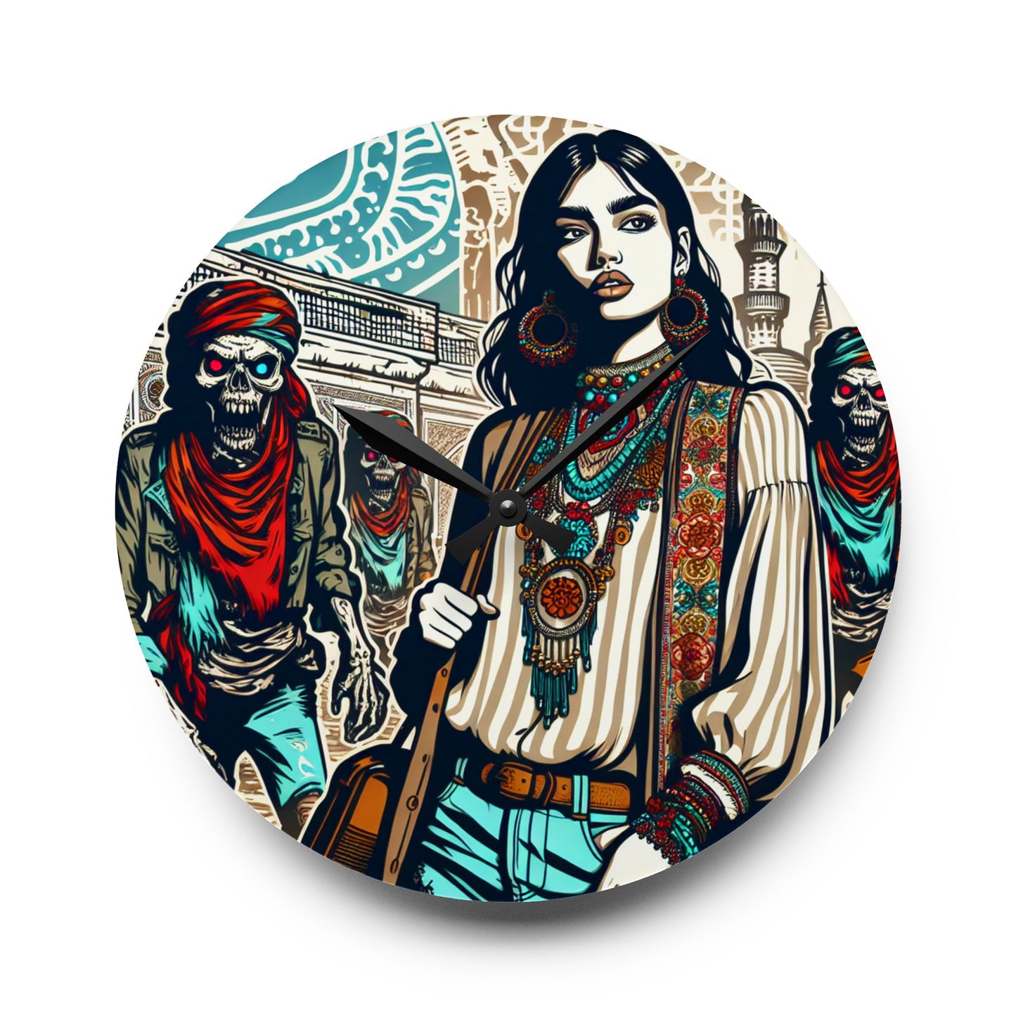 Amongst Us Acrylic Wall Clock