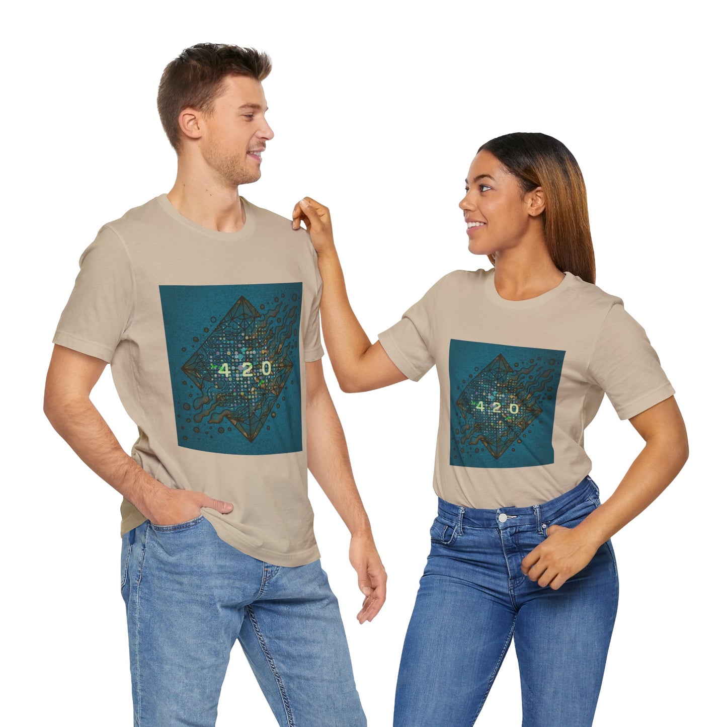 420 Graphic Unisex Jersey Tee - Casual Vibe for Celebrations