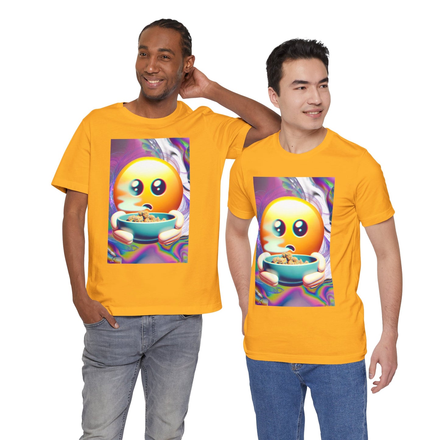 Vibrant Emoji Tee - Perfect for Casual Hangouts and Celebrations