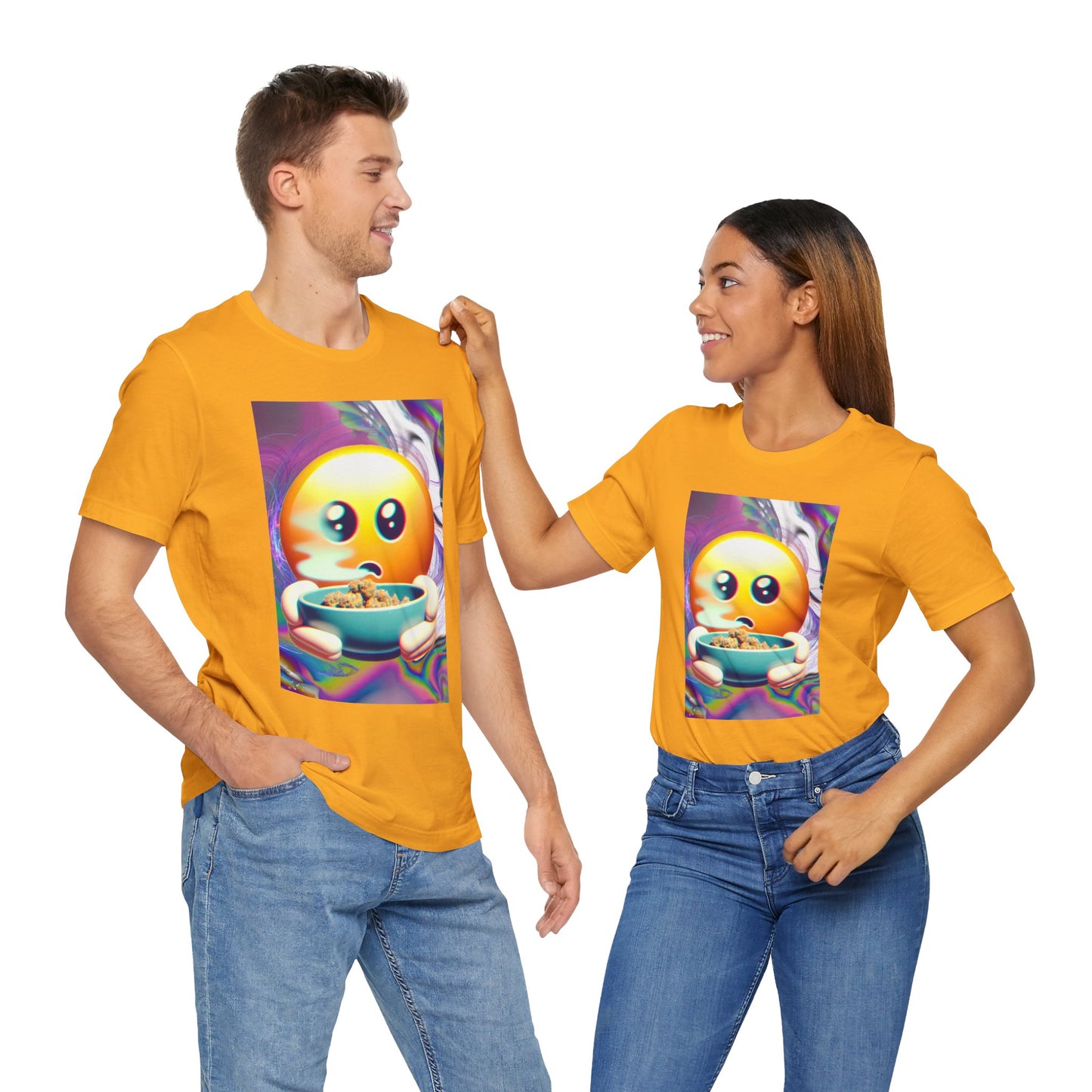 Vibrant Emoji Tee - Perfect for Casual Hangouts and Celebrations