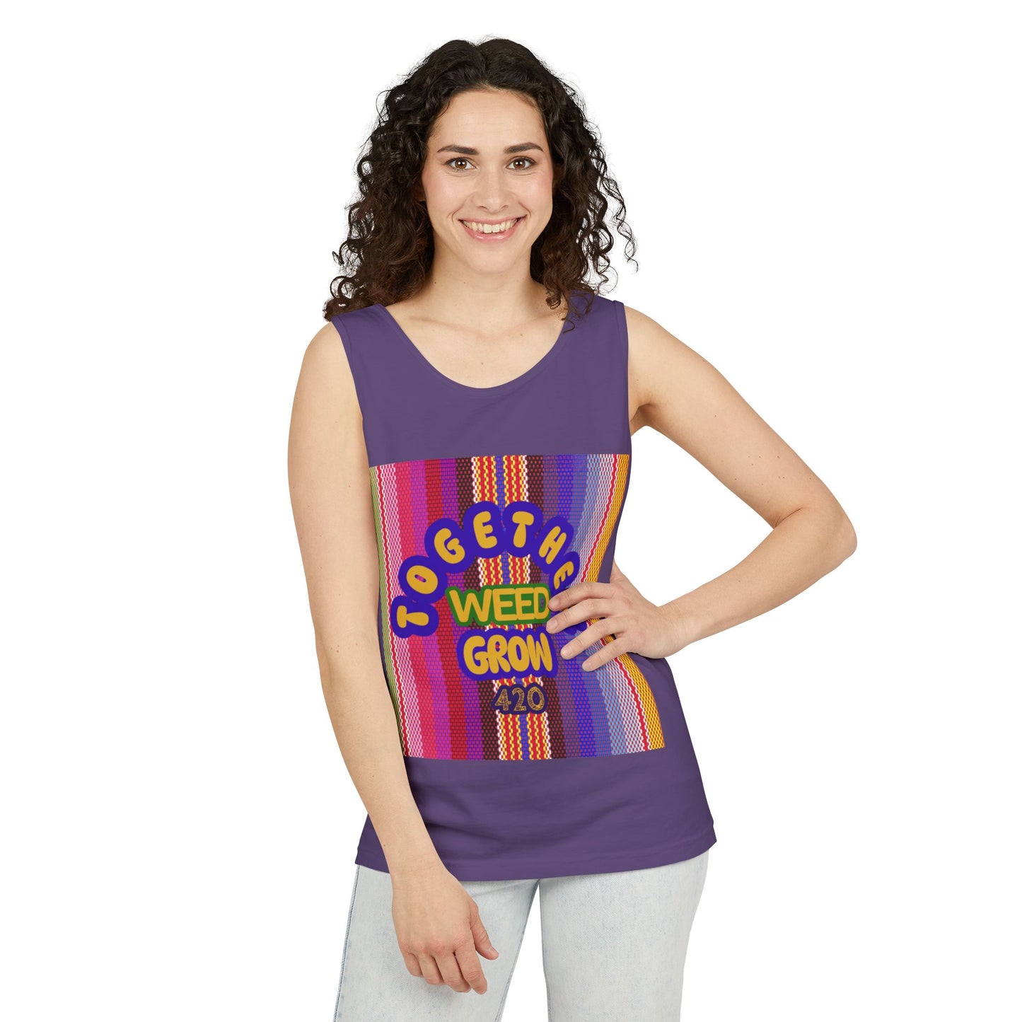 Together We Grow Unisex Tank Top - 420 Celebration Apparel