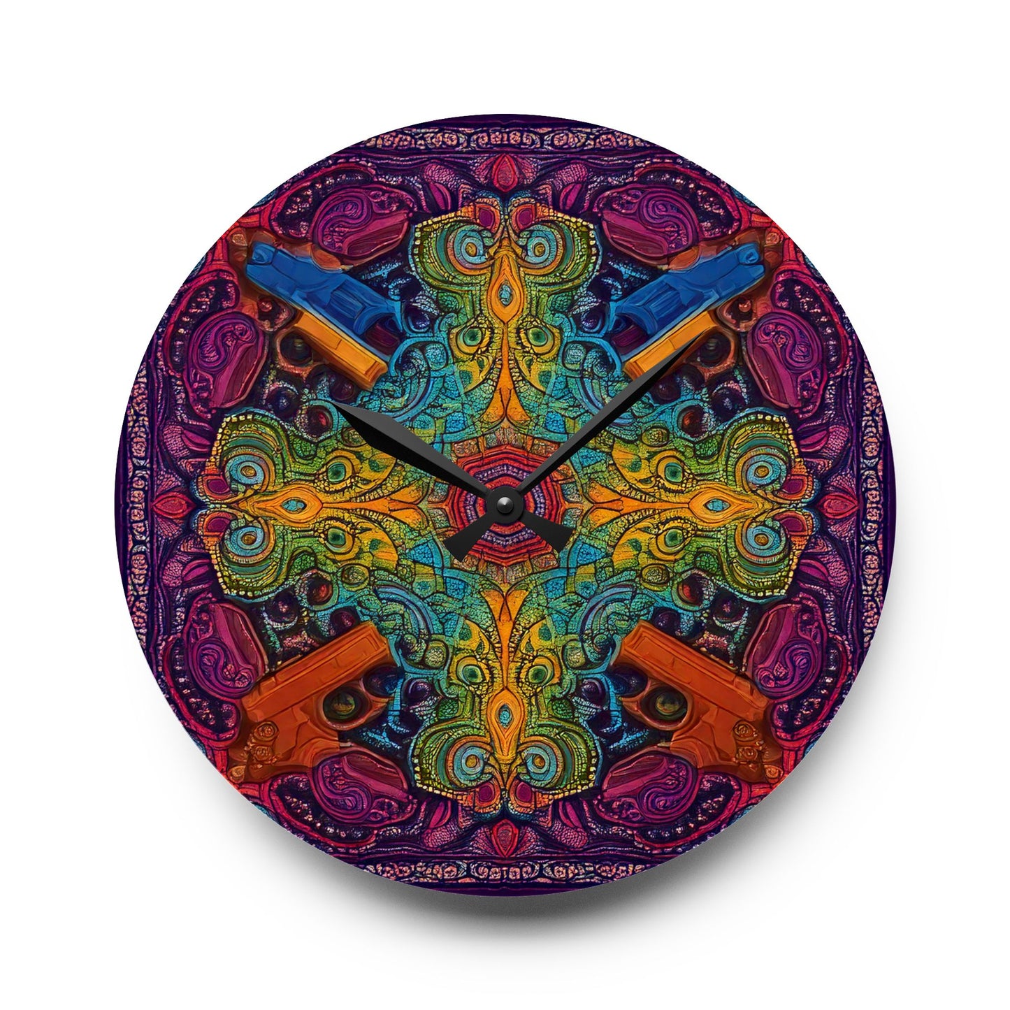 Bang Bang Acrylic Wall Clock