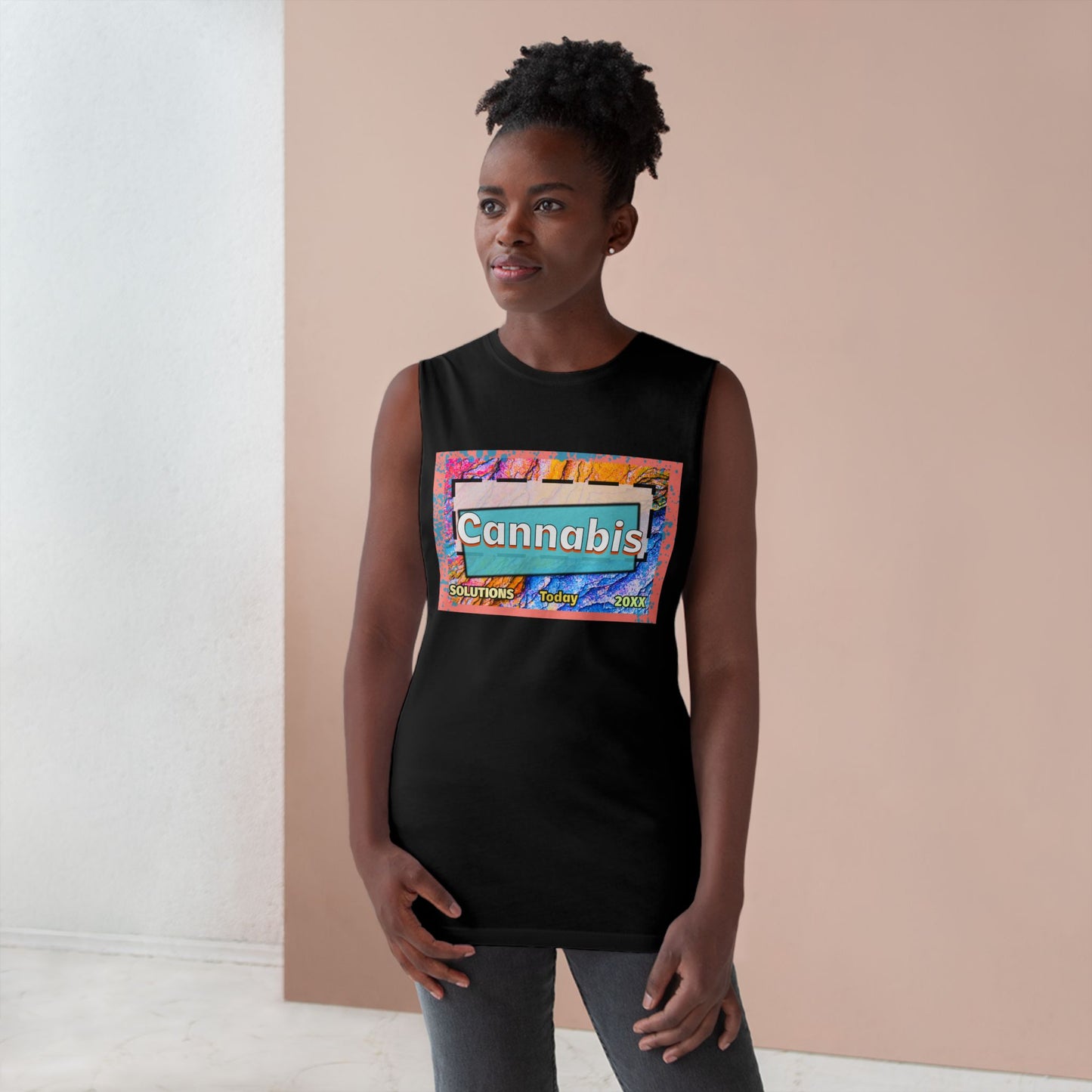 Colorful Cannabis Solutions Unisex Tank Top