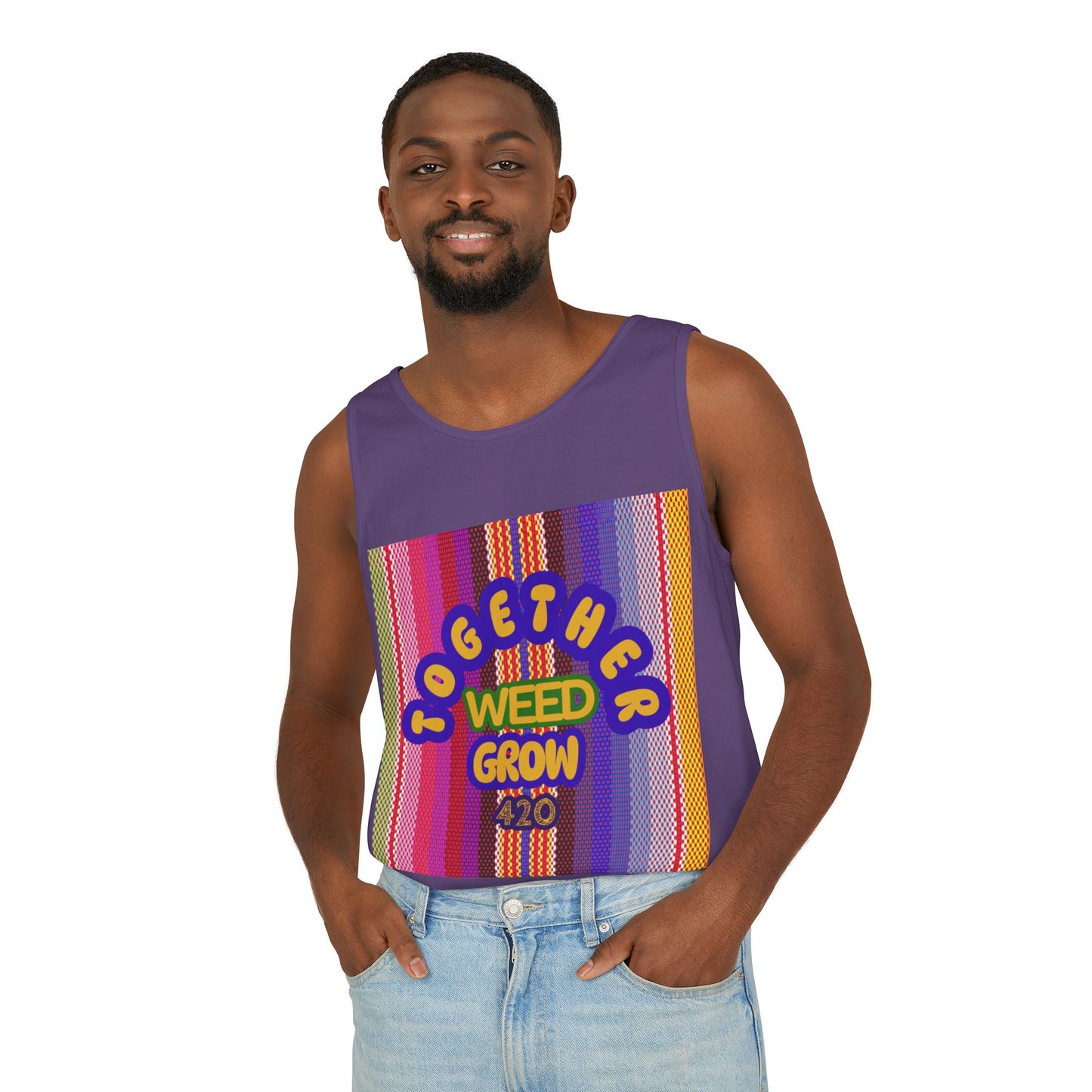 Together We Grow Unisex Tank Top - 420 Celebration Apparel