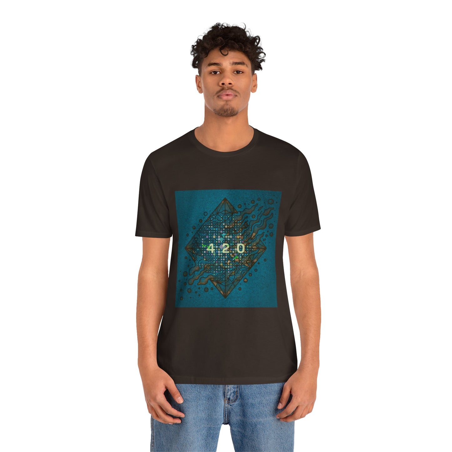 420 Graphic Unisex Jersey Tee - Casual Vibe for Celebrations