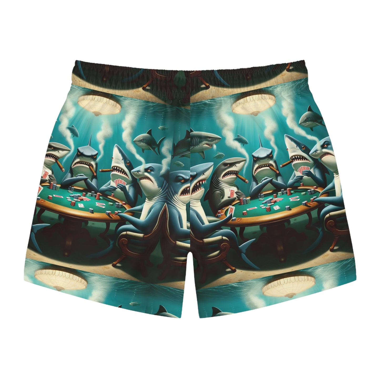 Swim Trunks - Sharks High End Swimming Shorts
