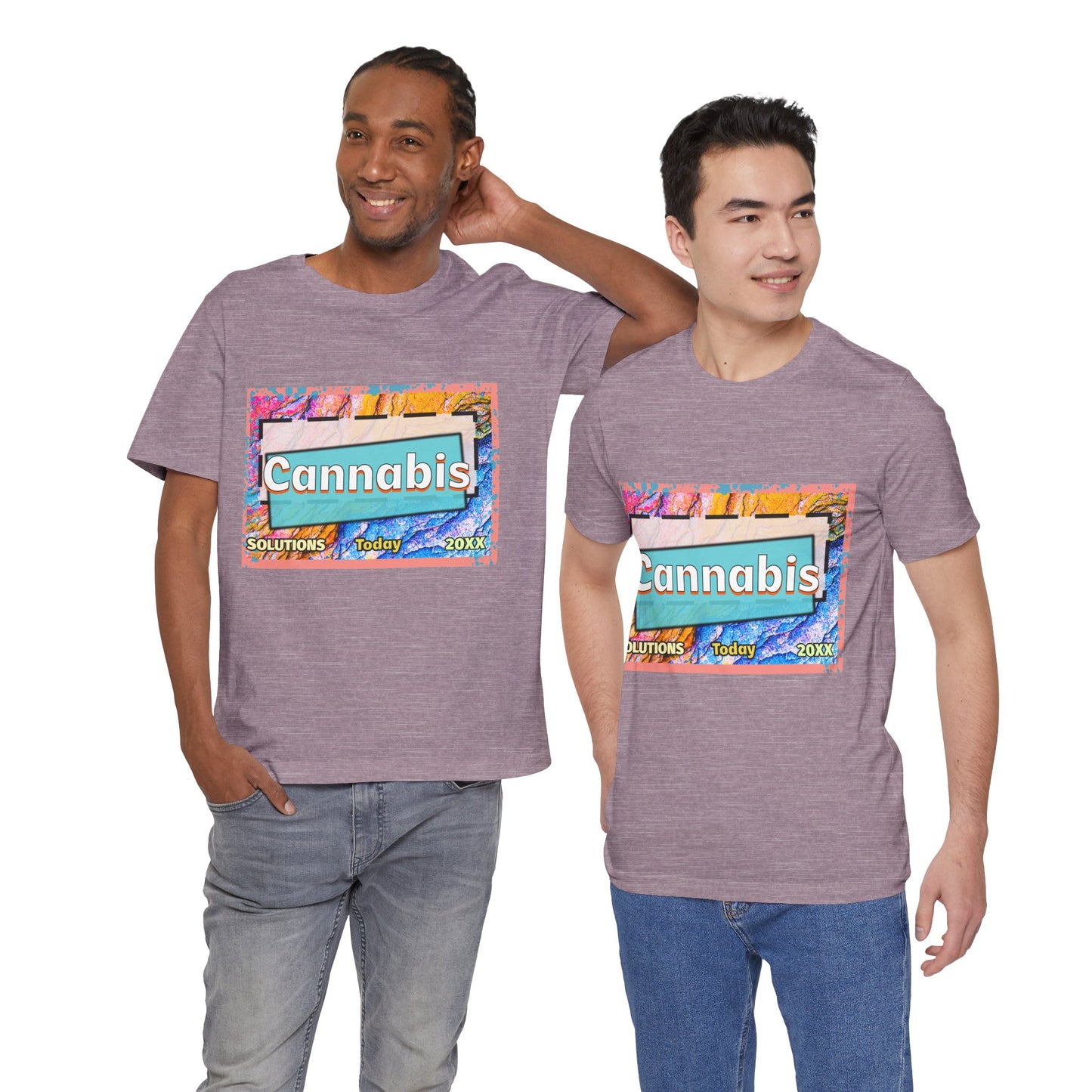 Trendy Cannabis Solutions Tee - Unisex Jersey Short Sleeve T-Shirt