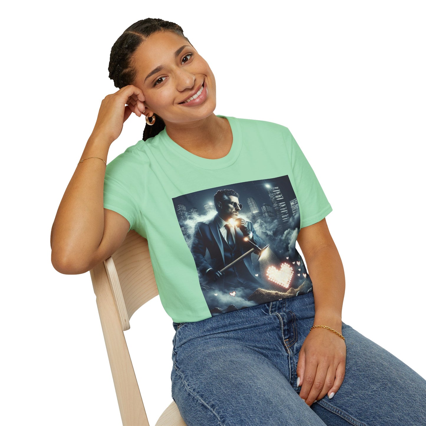 Simple Alluring Style Unisex Softstyle T-Shirt