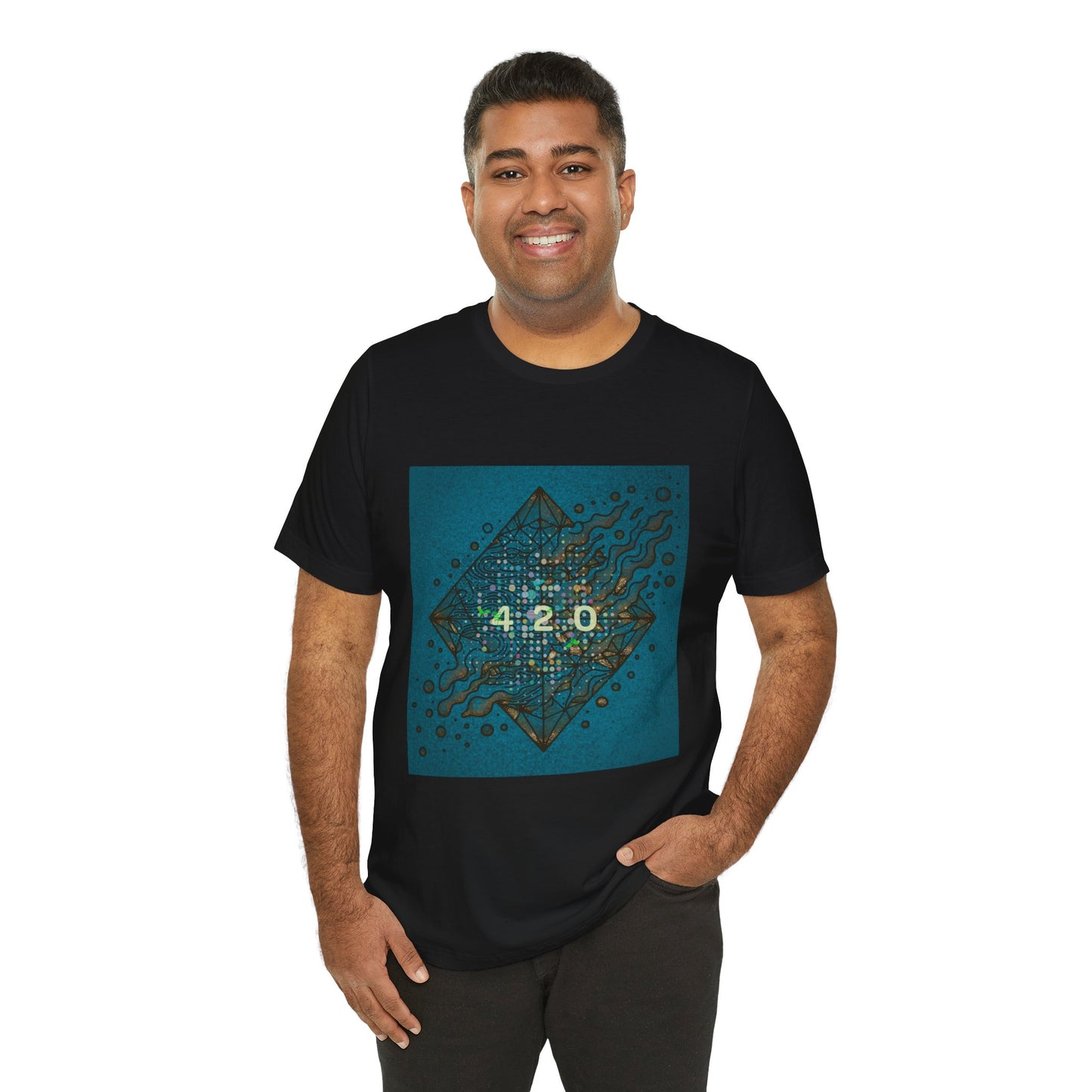 420 Graphic Unisex Jersey Tee - Casual Vibe for Celebrations
