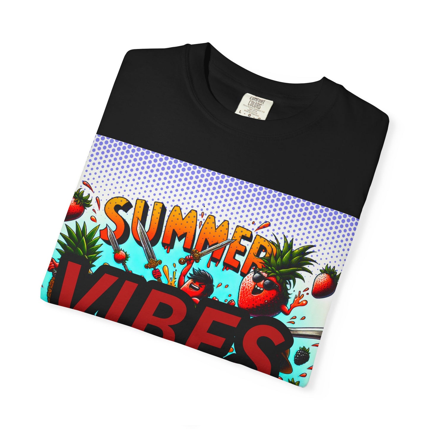 Summer Vibes Unisex Garment-Dyed T-Shirt