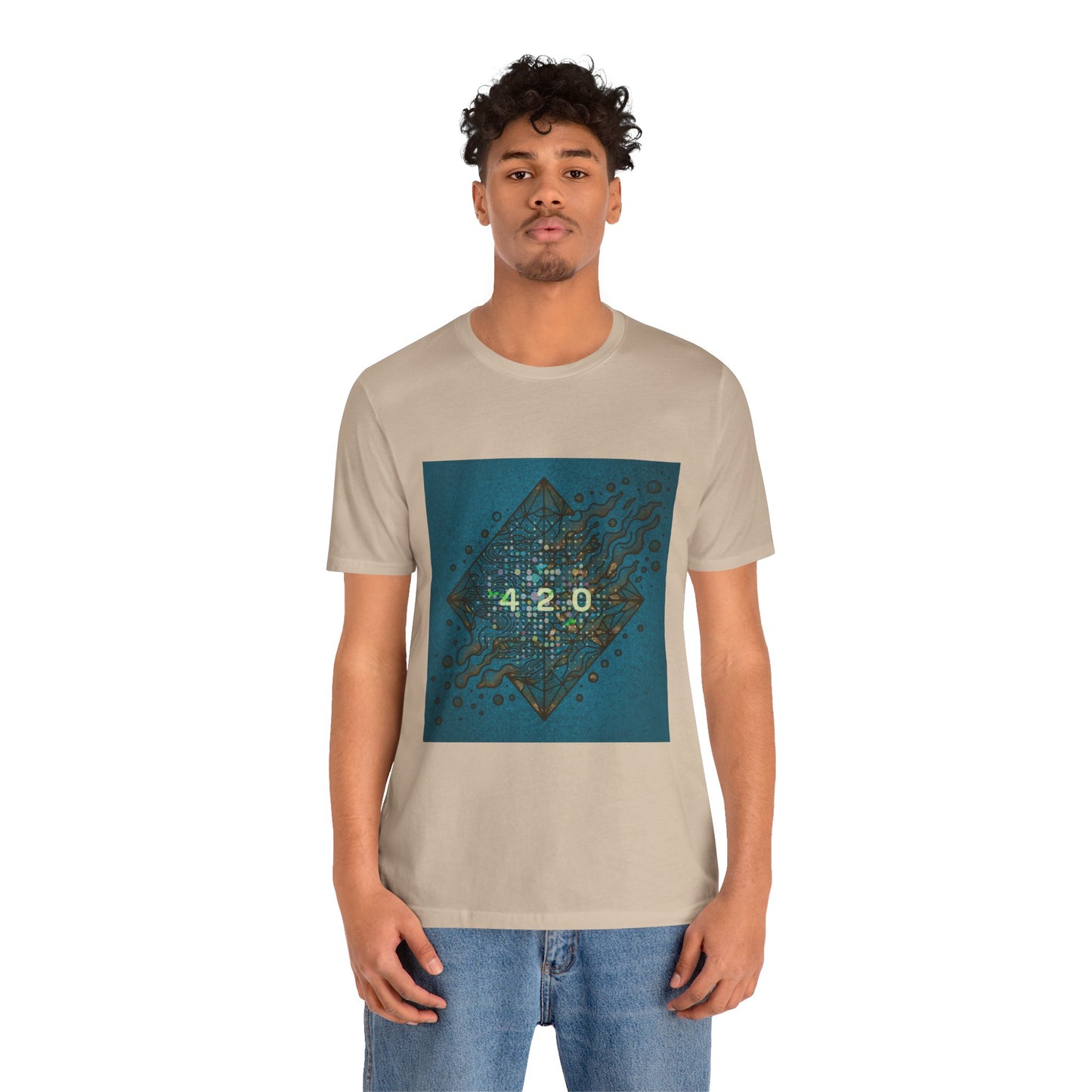 420 Graphic Unisex Jersey Tee - Casual Vibe for Celebrations