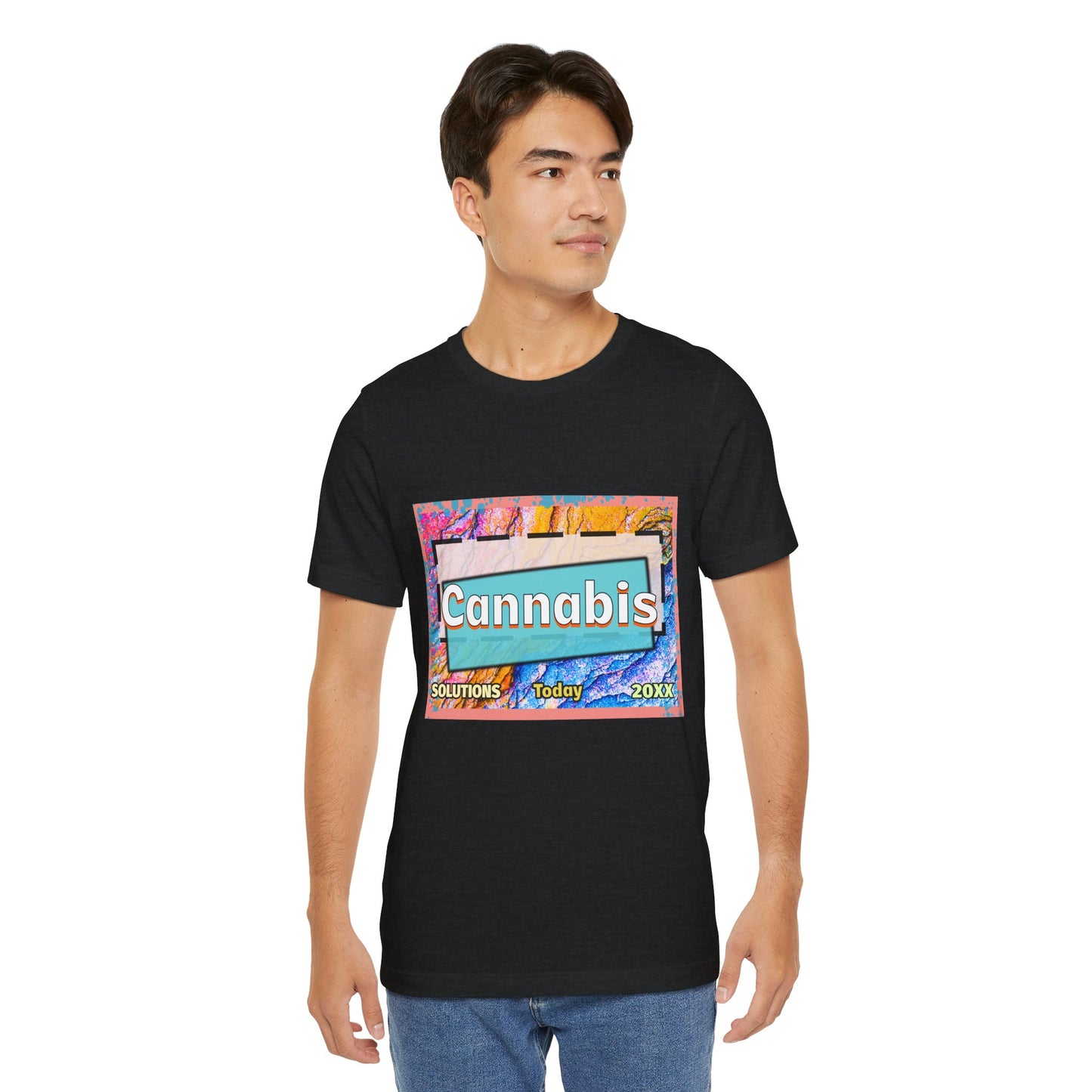 Trendy Cannabis Solutions Tee - Unisex Jersey Short Sleeve T-Shirt