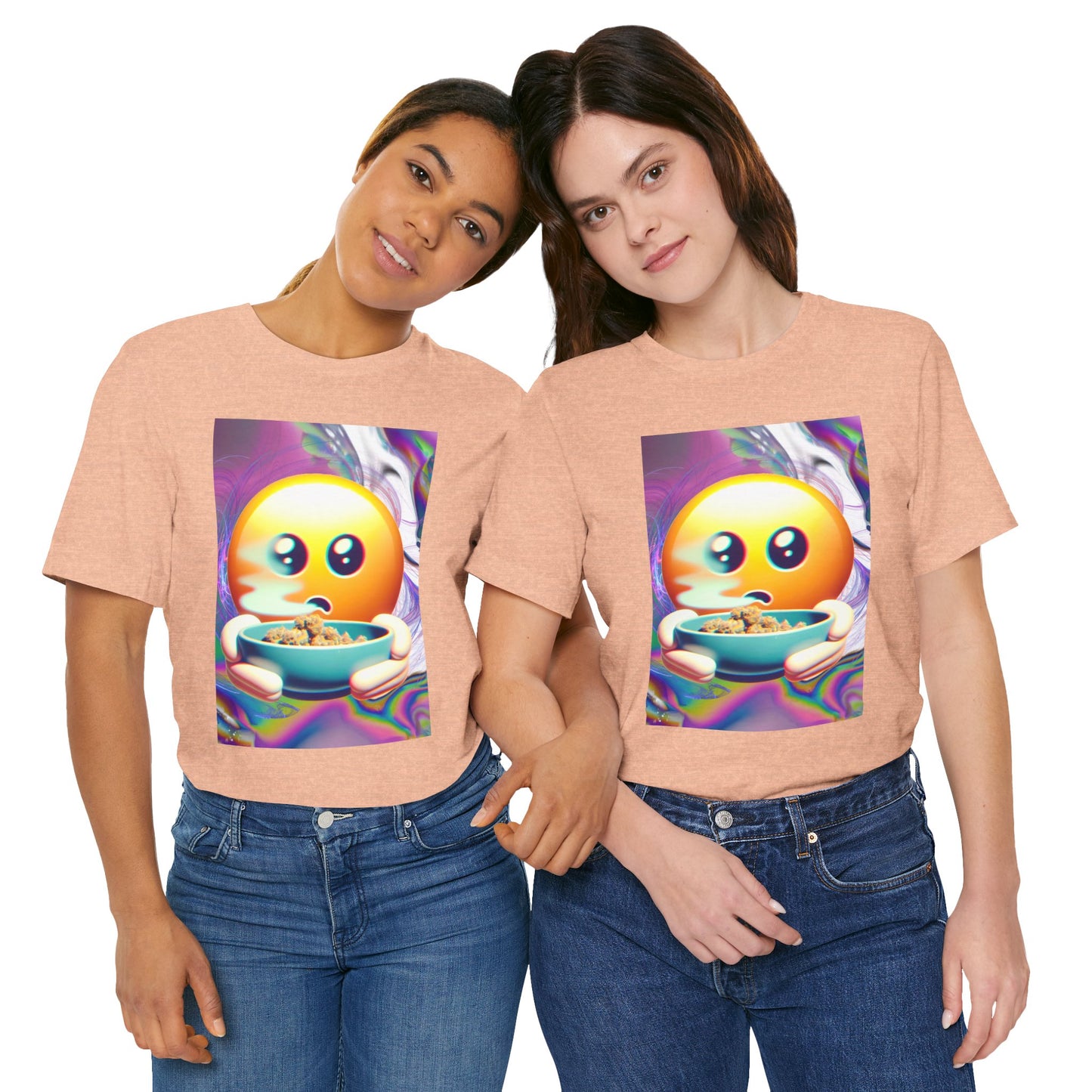Vibrant Emoji Tee - Perfect for Casual Hangouts and Celebrations