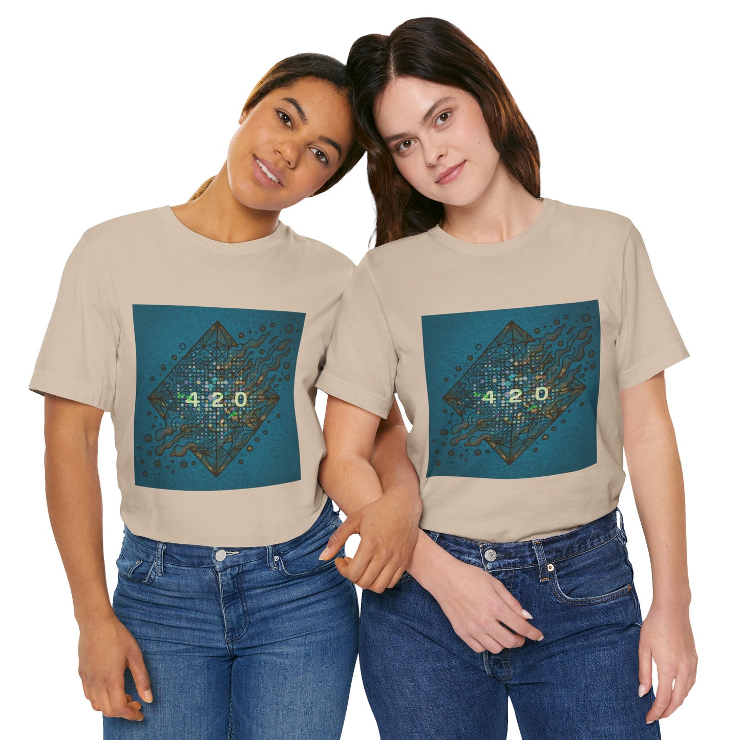 420 Graphic Unisex Jersey Tee - Casual Vibe for Celebrations