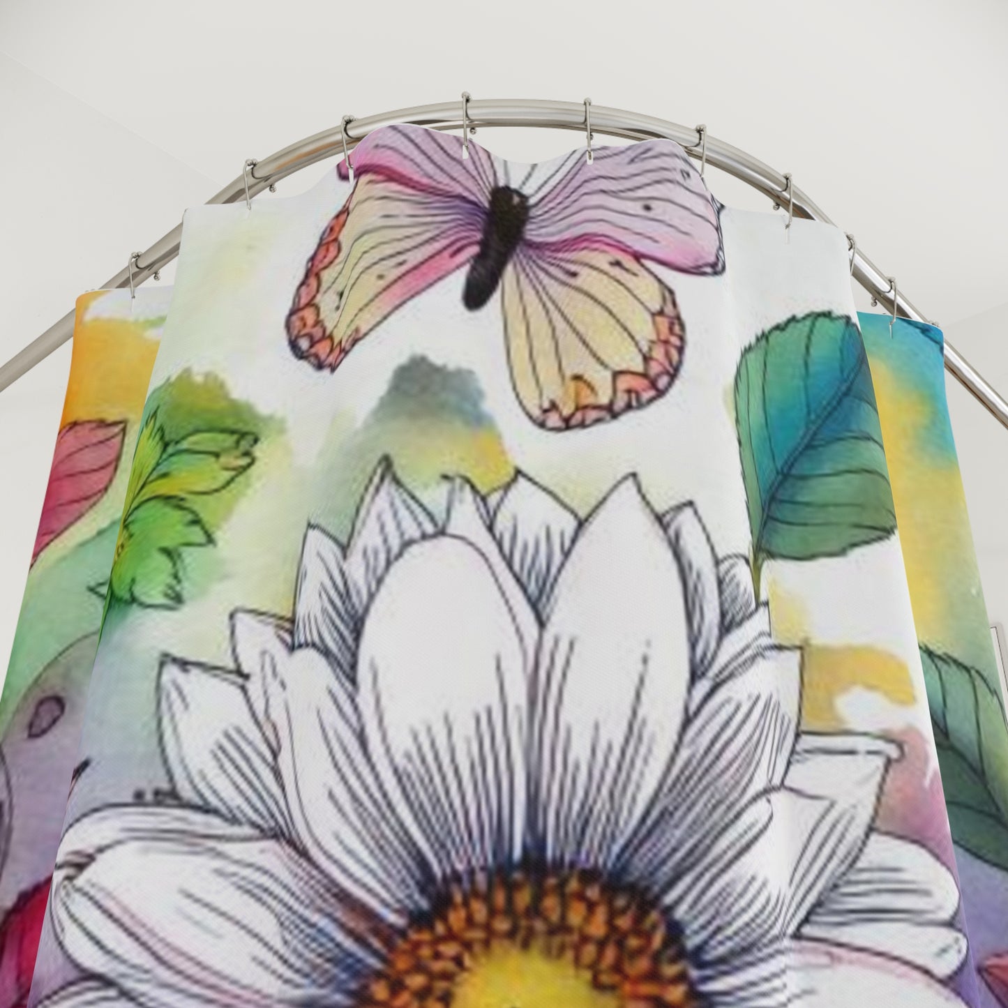The Unexpected Bloom Shower Curtains