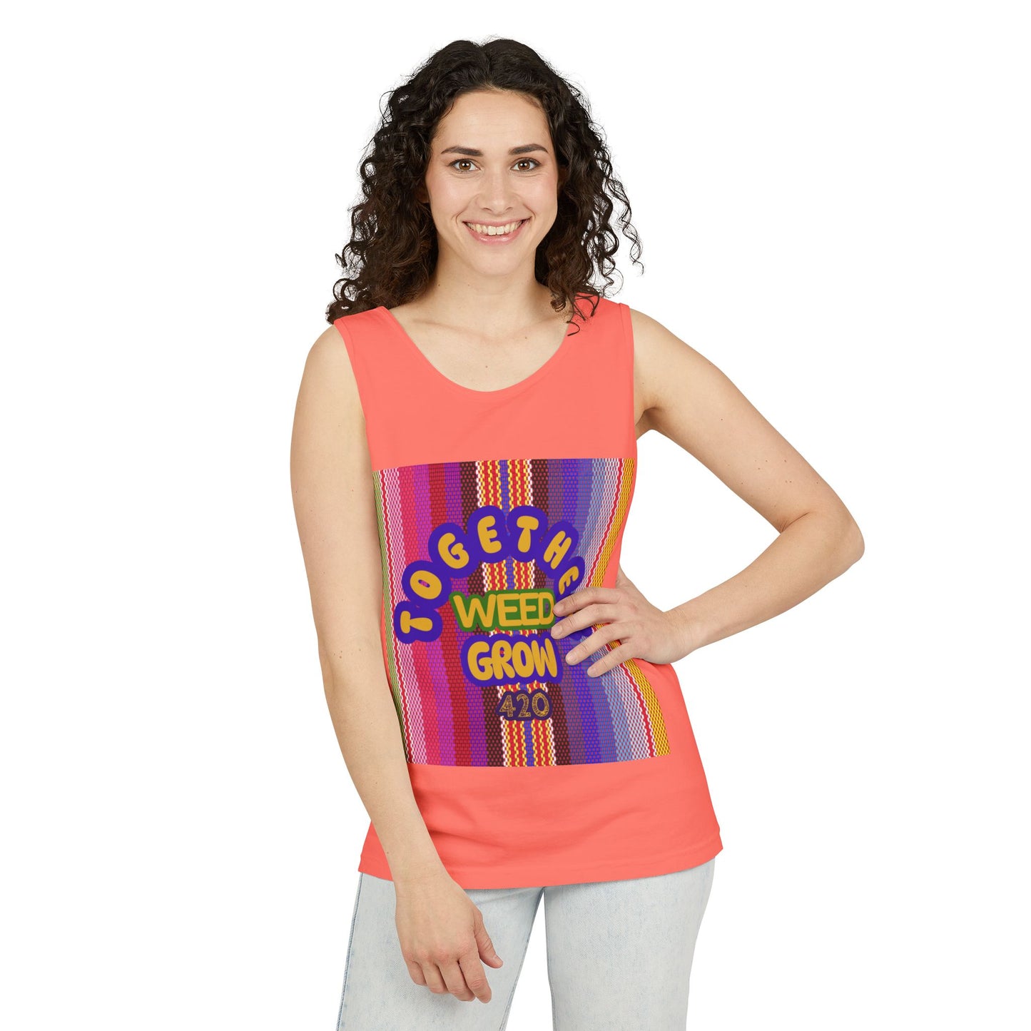 Together We Grow Unisex Tank Top - 420 Celebration Apparel