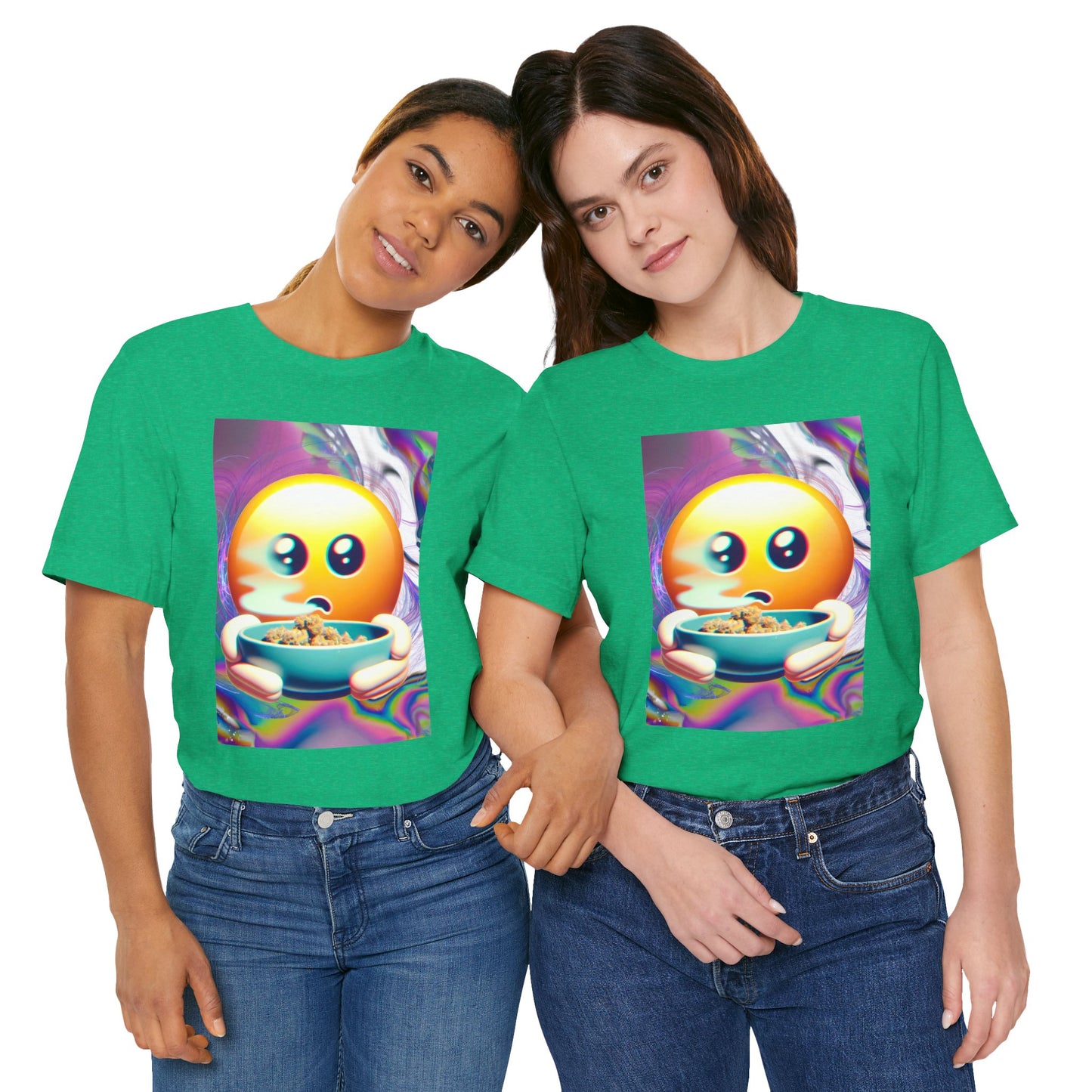 Vibrant Emoji Tee - Perfect for Casual Hangouts and Celebrations