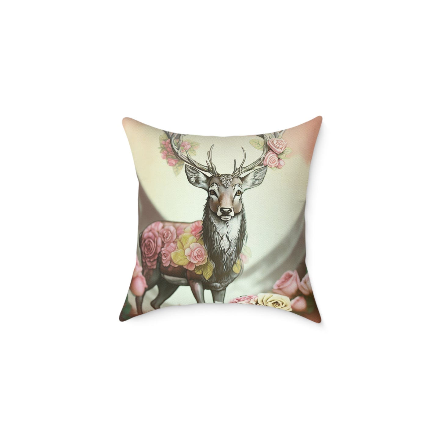 Love Her Square Poly Canvas Pillow