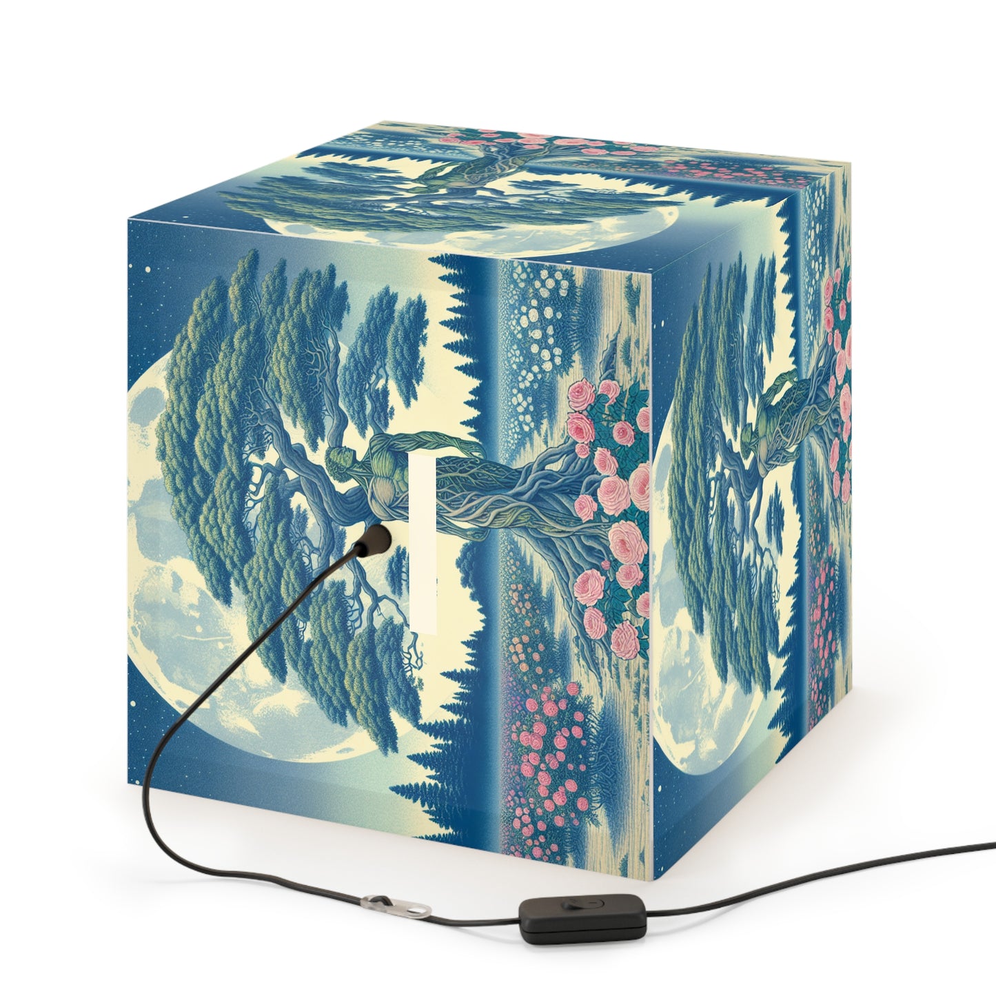 Simple Alluring Style HIM Light Cube Lamp
