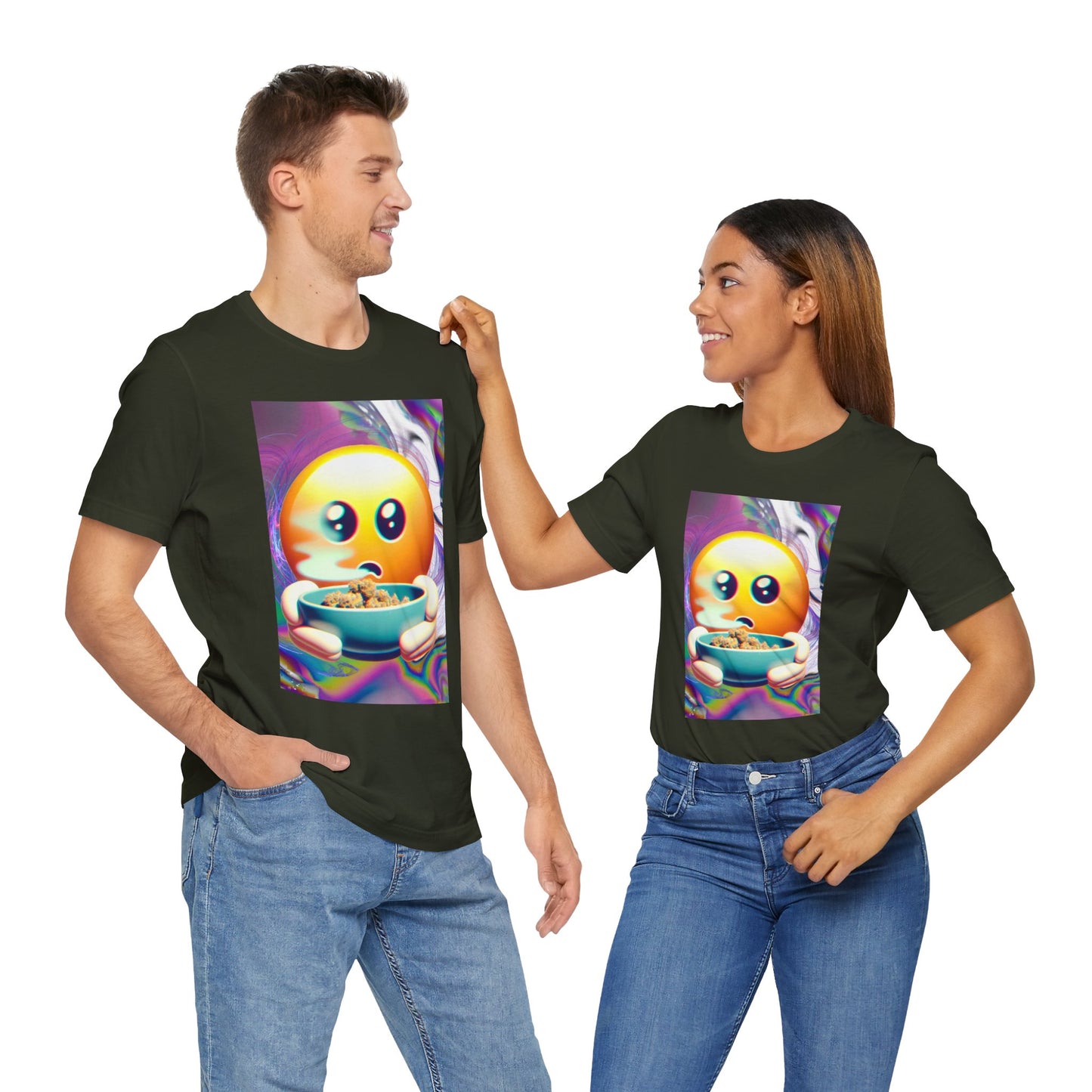 Vibrant Emoji Tee - Perfect for Casual Hangouts and Celebrations