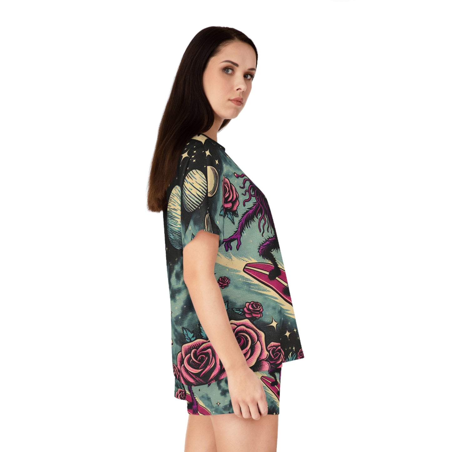 Women's Short Pajama Set (AOP)