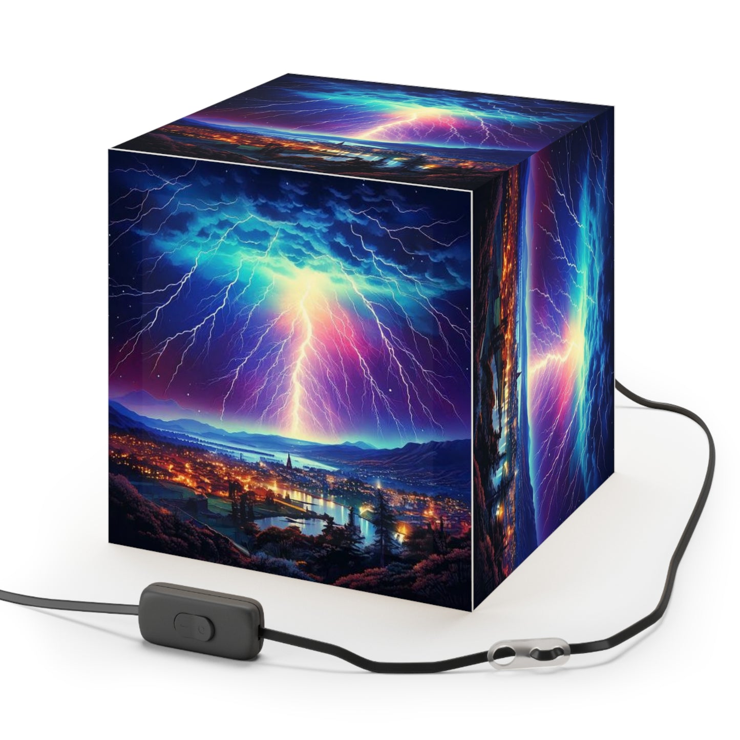 Simple Alluring Style Lighting Cube Lamp