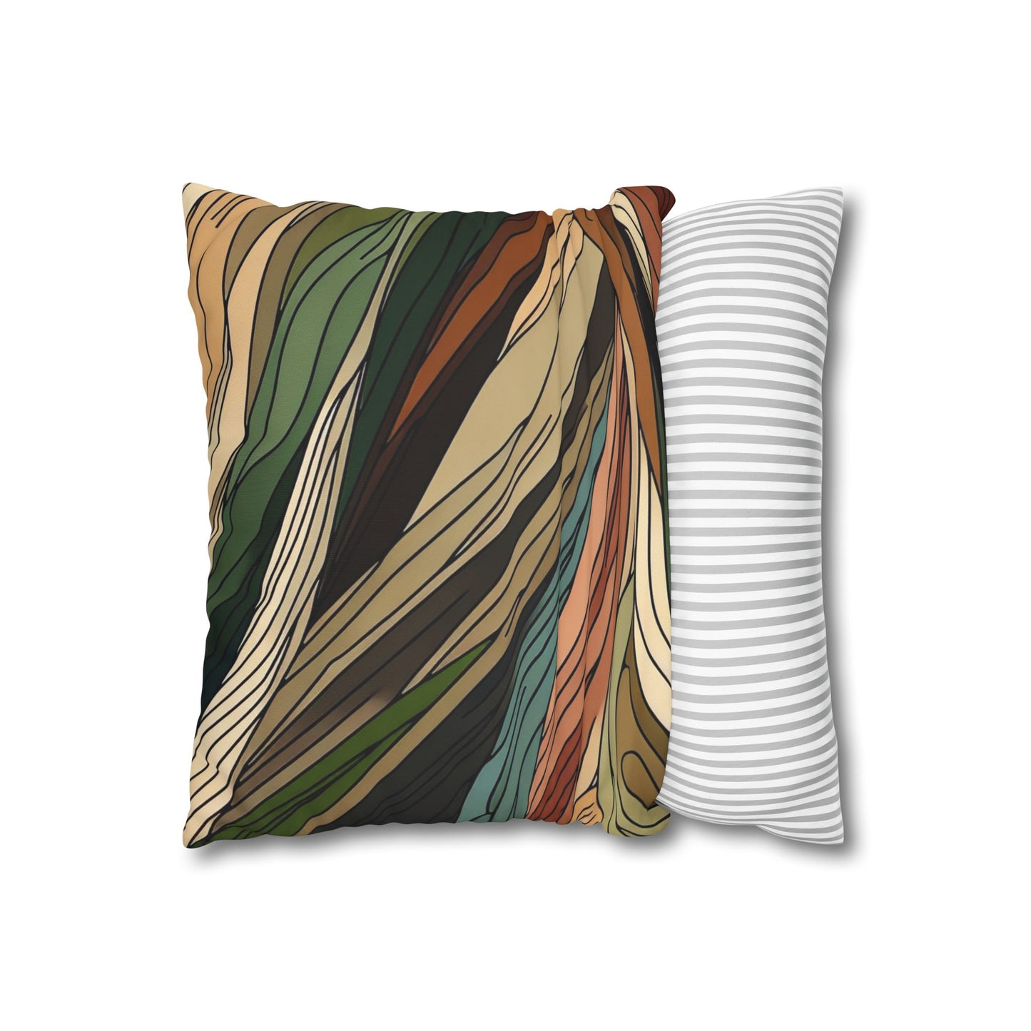 Square Poly Canvas Pillowcase