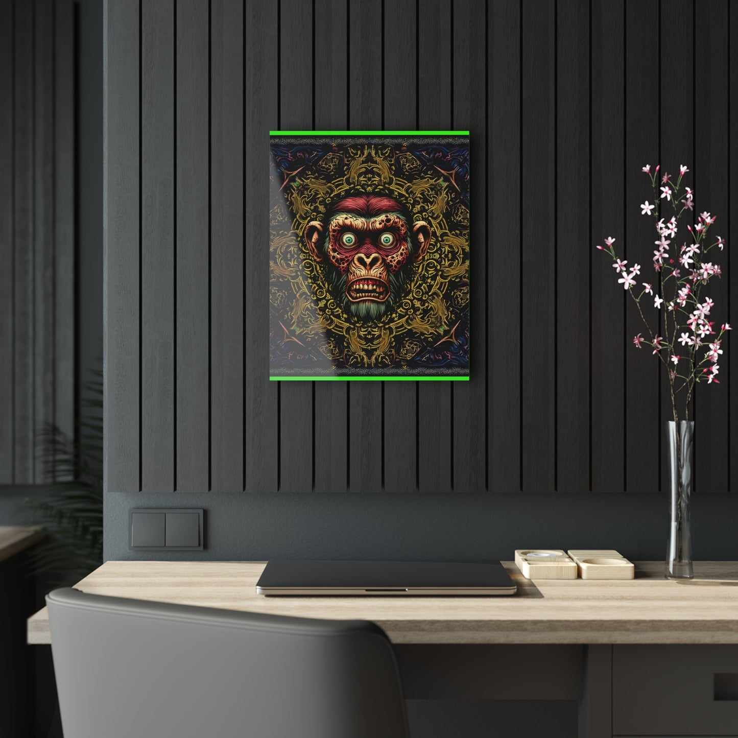 Welcome to the Monkey Arena Acrylic Print