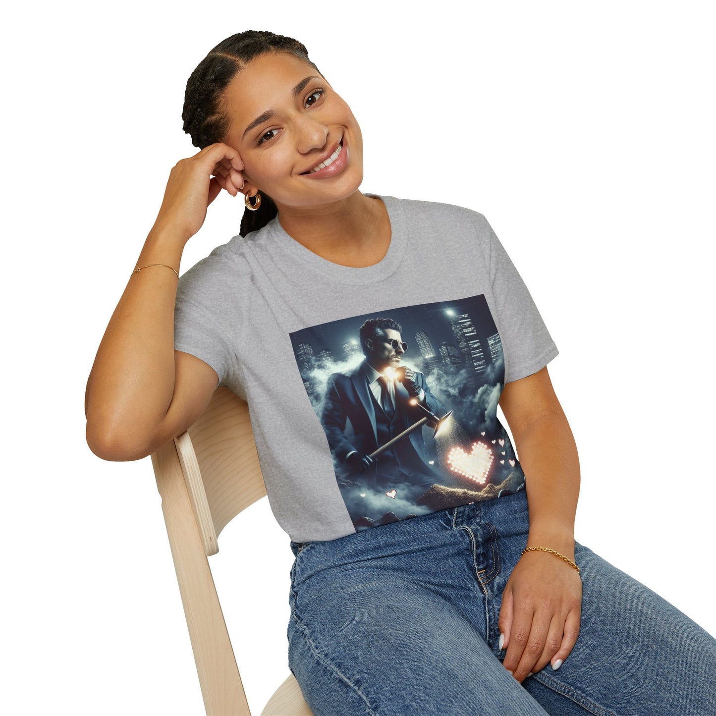 Simple Alluring Style Unisex Softstyle T-Shirt