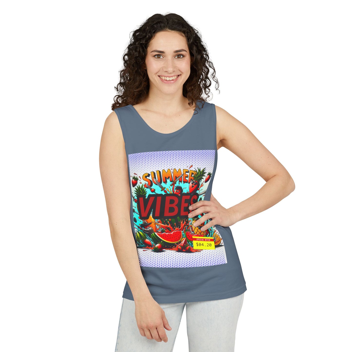 Summer Vibes Unisex Tank Top - Perfect for Beach Days & Festivals