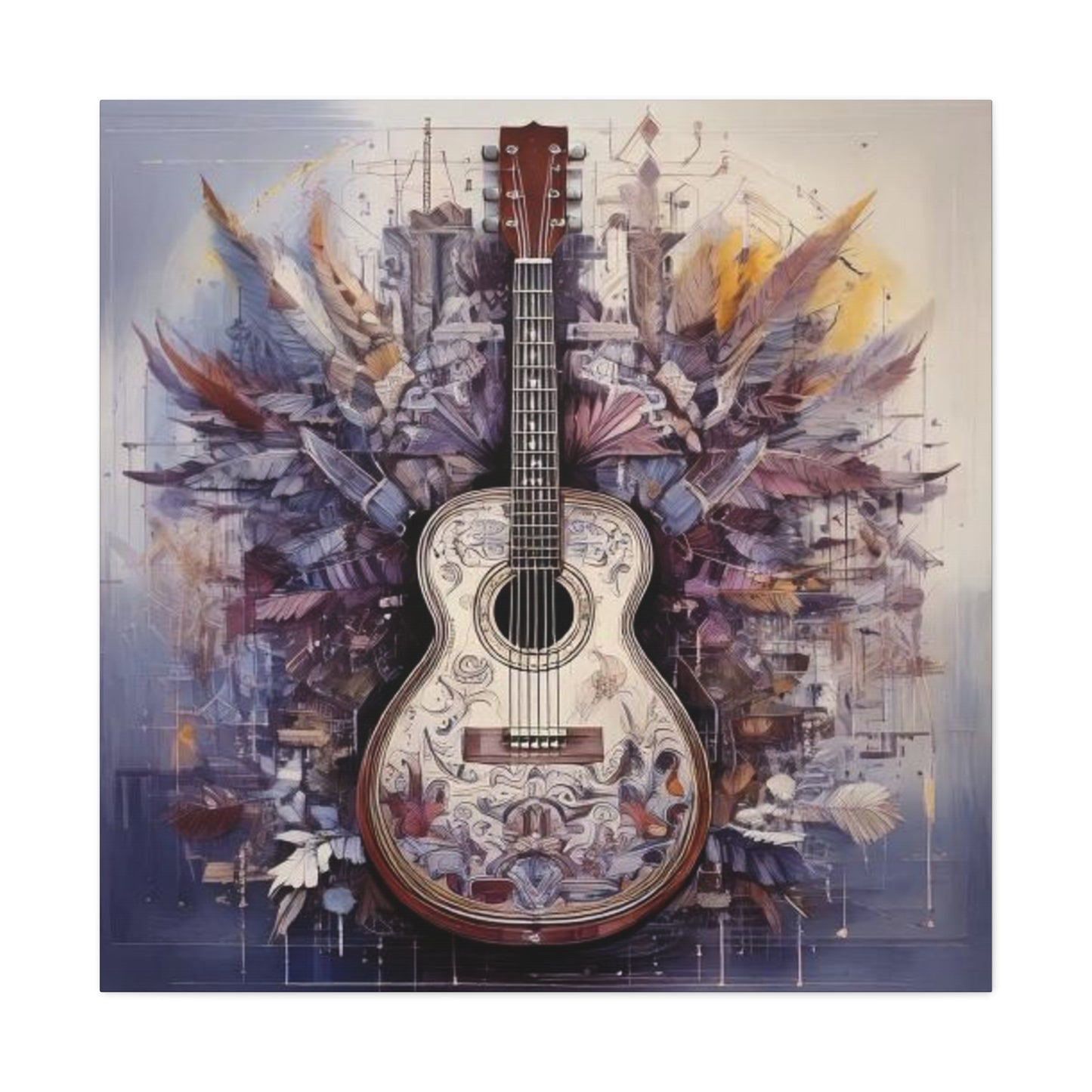 Canvas Gallery Wraps Art Decor Print on Cotton Fabric