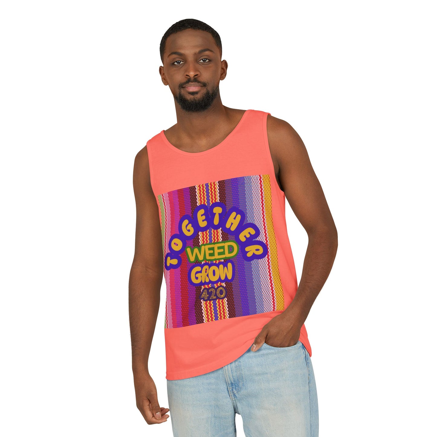 Together We Grow Unisex Tank Top - 420 Celebration Apparel