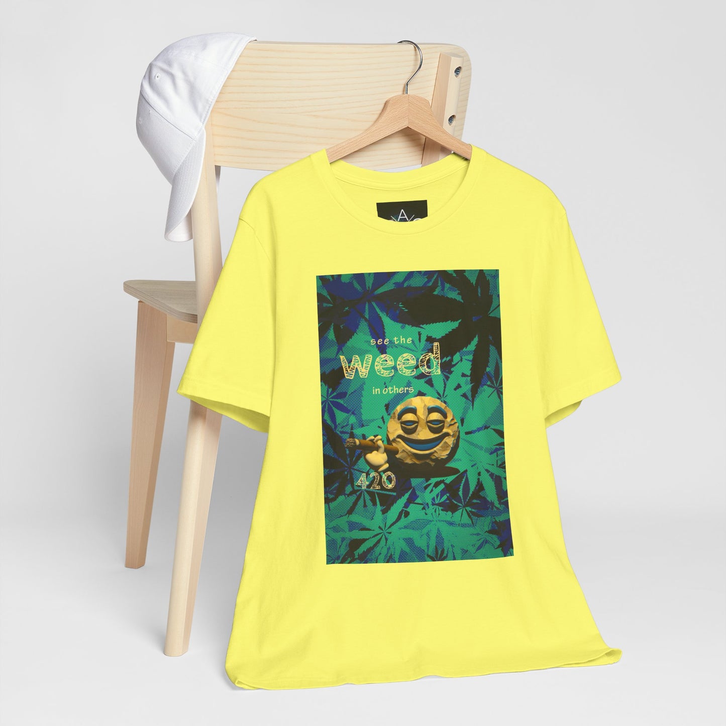 Funny Cannabis Graphic Tee - "See the Weed in Others"