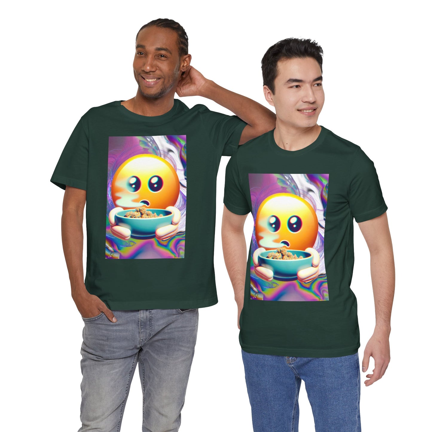 Vibrant Emoji Tee - Perfect for Casual Hangouts and Celebrations