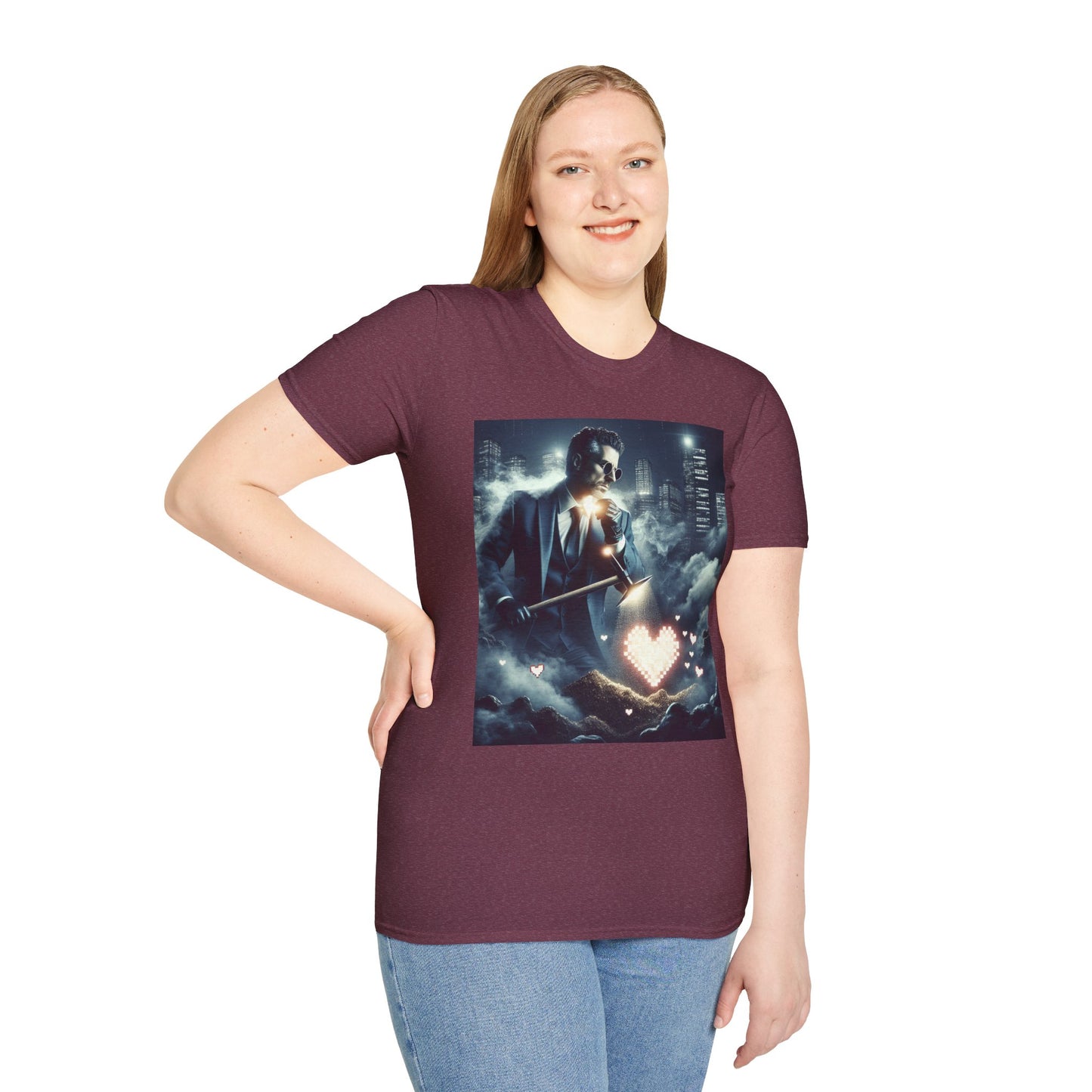 Simple Alluring Style Unisex Softstyle T-Shirt