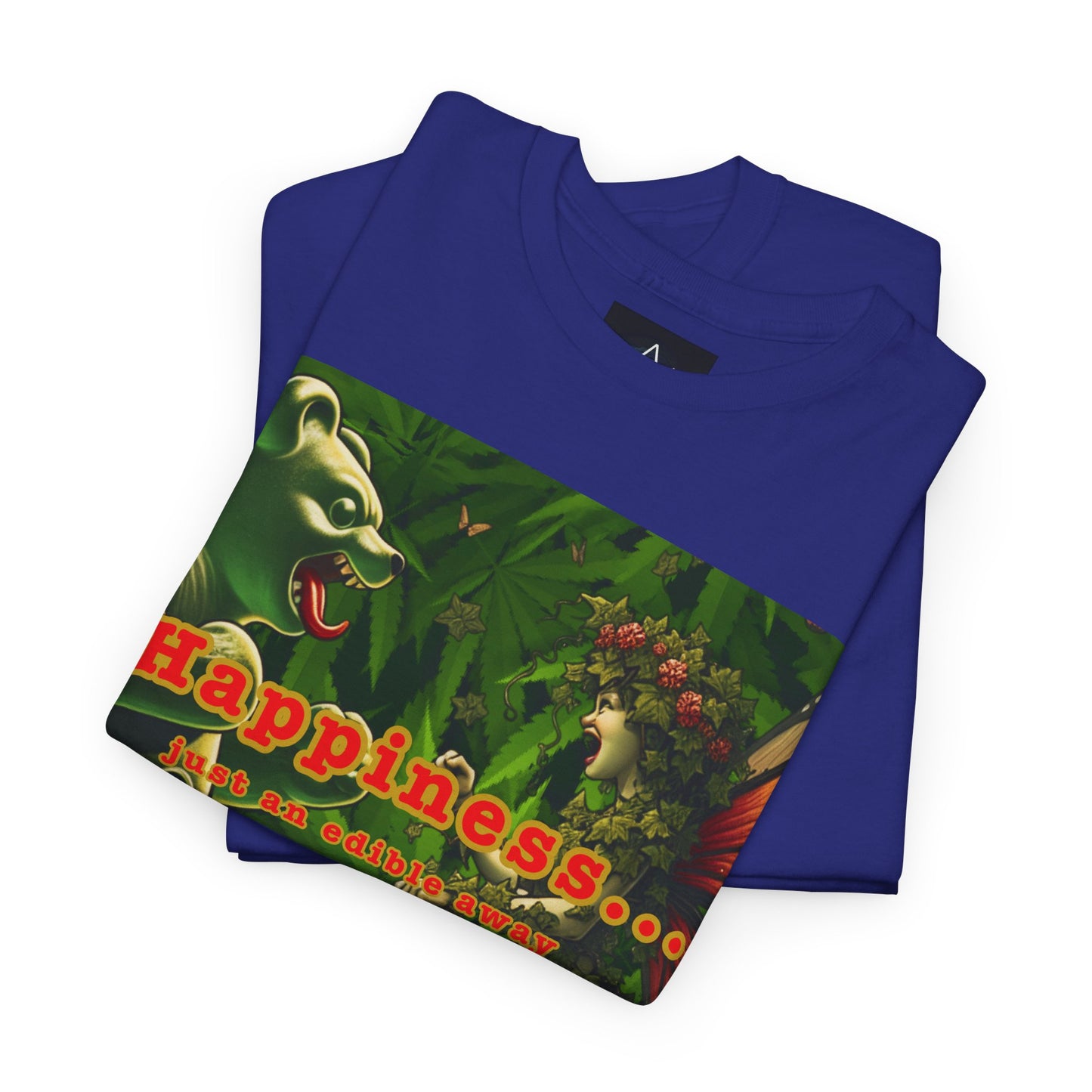 Happiness Jungle Unisex Heavy Cotton Tee, Graphic T-Shirt, Nature Lover Gift, Summer Wardrobe Essential, Unisex Casual Wear