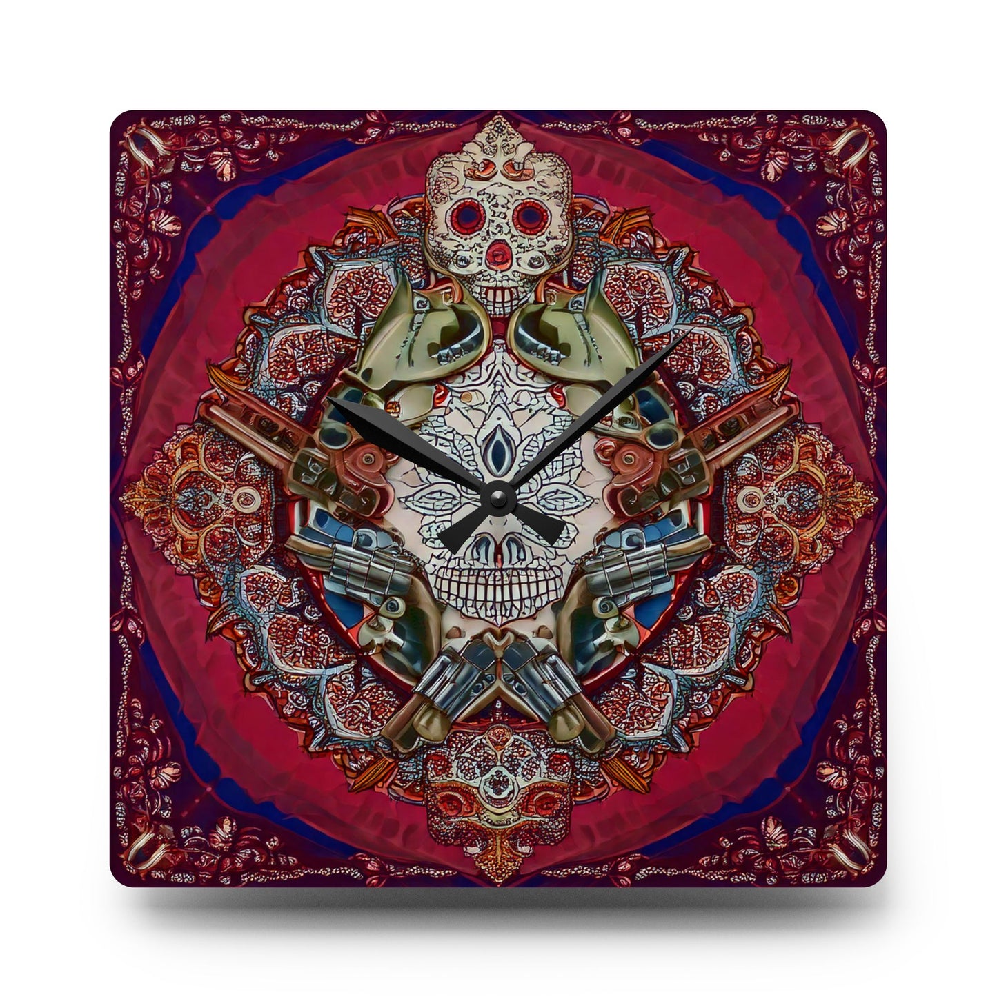 Love Yourself Acrylic Wall Clock