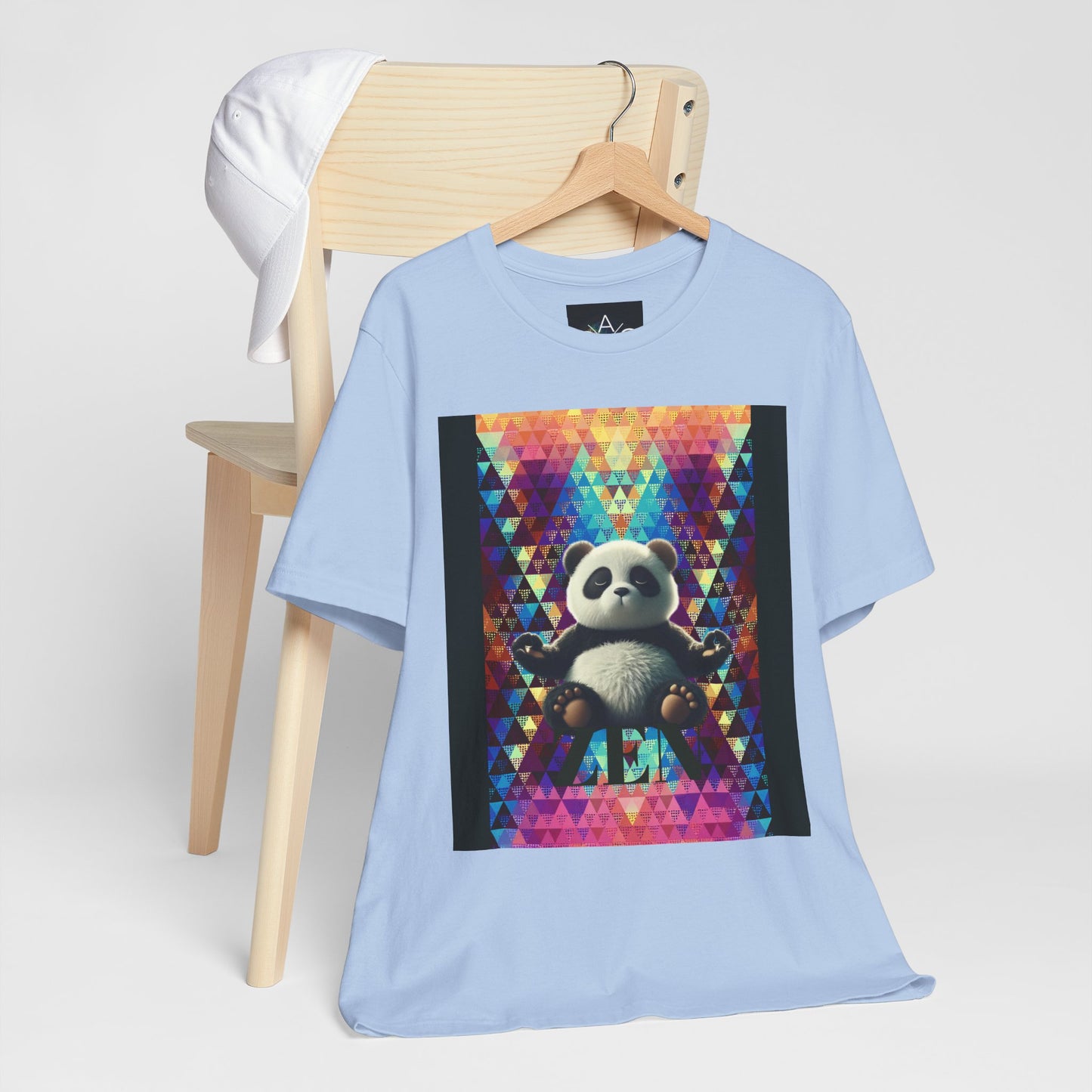 Colorful Panda Graphic Tee - Unisex Jersey Short Sleeve
