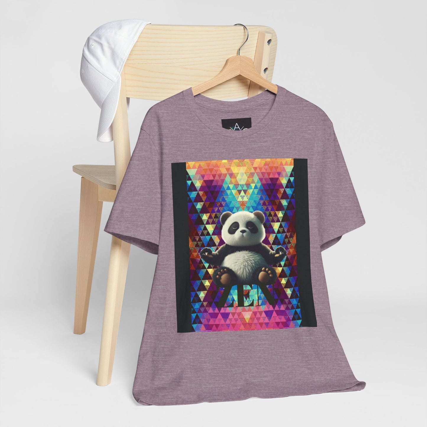 Colorful Panda Graphic Tee - Unisex Jersey Short Sleeve