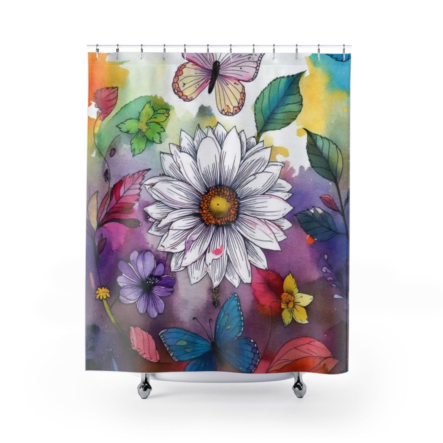 The Unexpected Bloom Shower Curtains