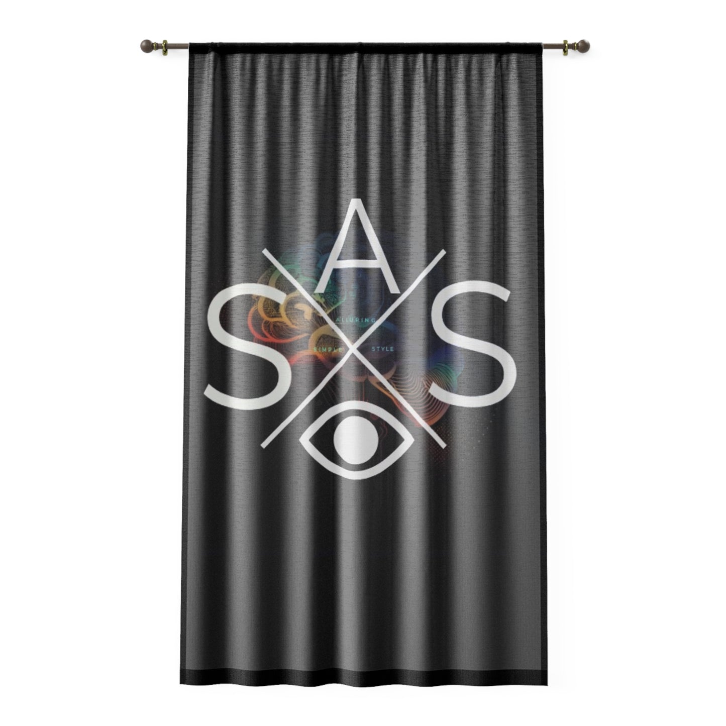 Simple Alluring Style Window Curtain