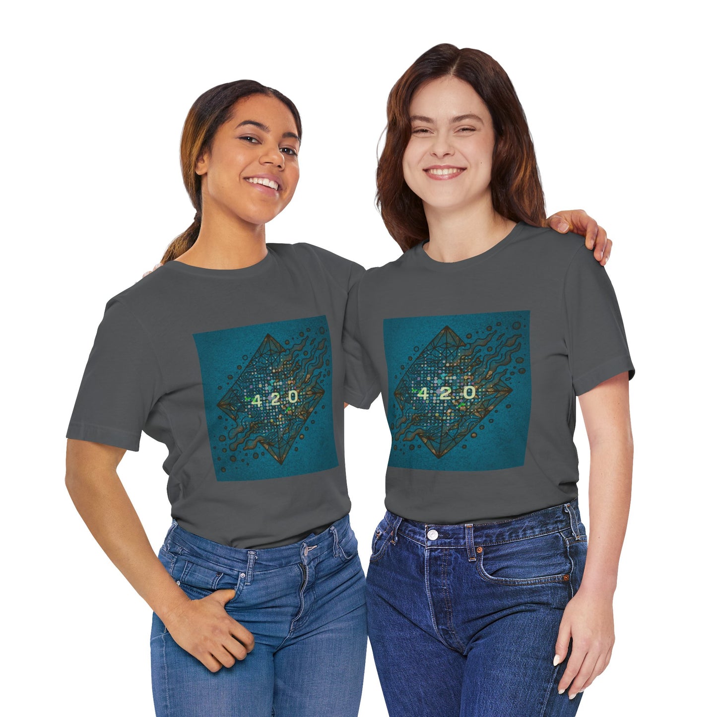 420 Graphic Unisex Jersey Tee - Casual Vibe for Celebrations