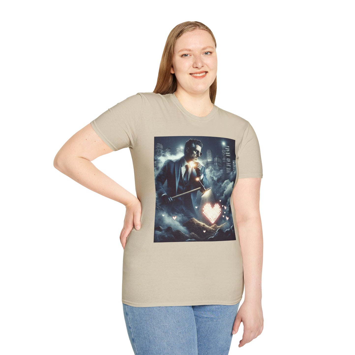 Simple Alluring Style Unisex Softstyle T-Shirt